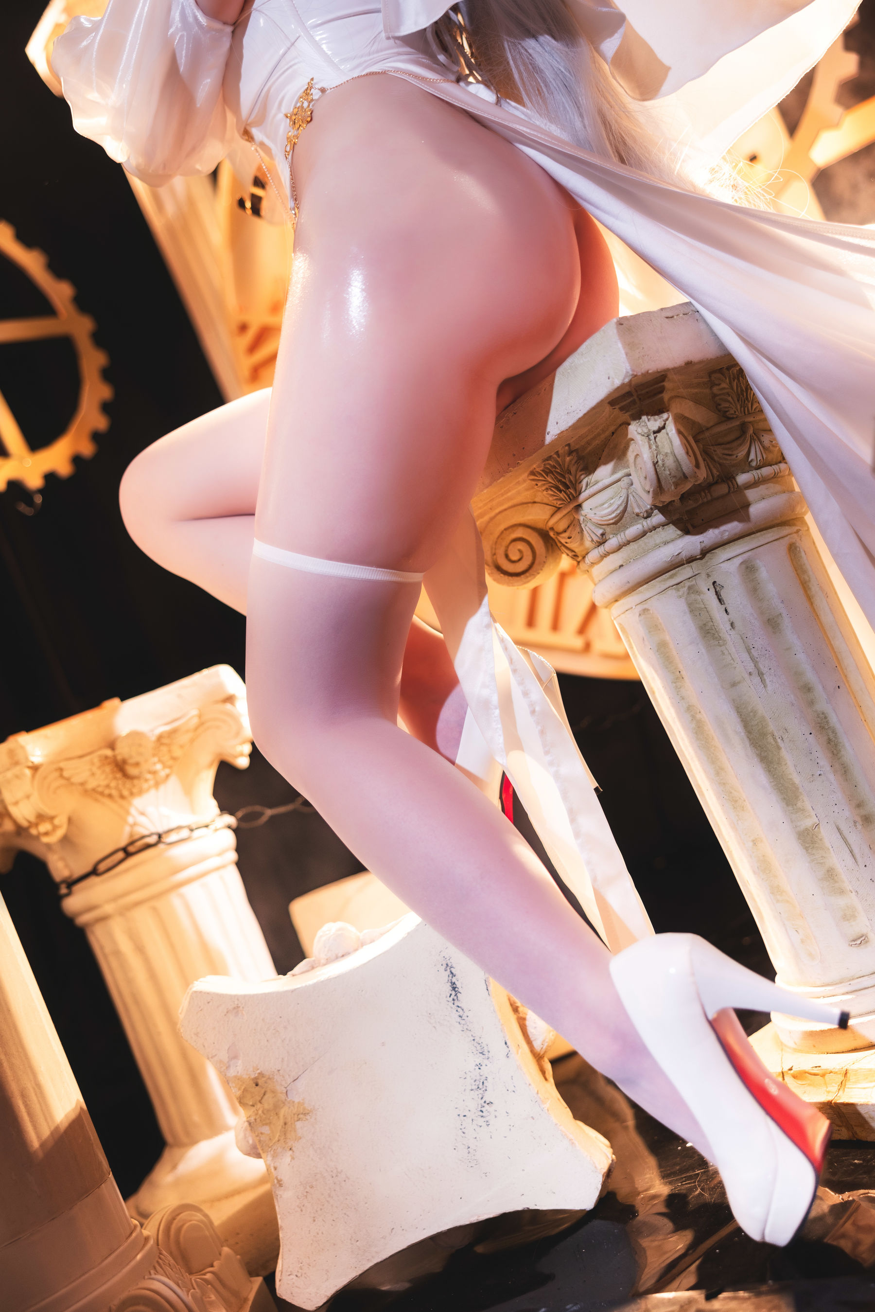 动漫博主雪晴Astra - 圣天使修女/(55P)