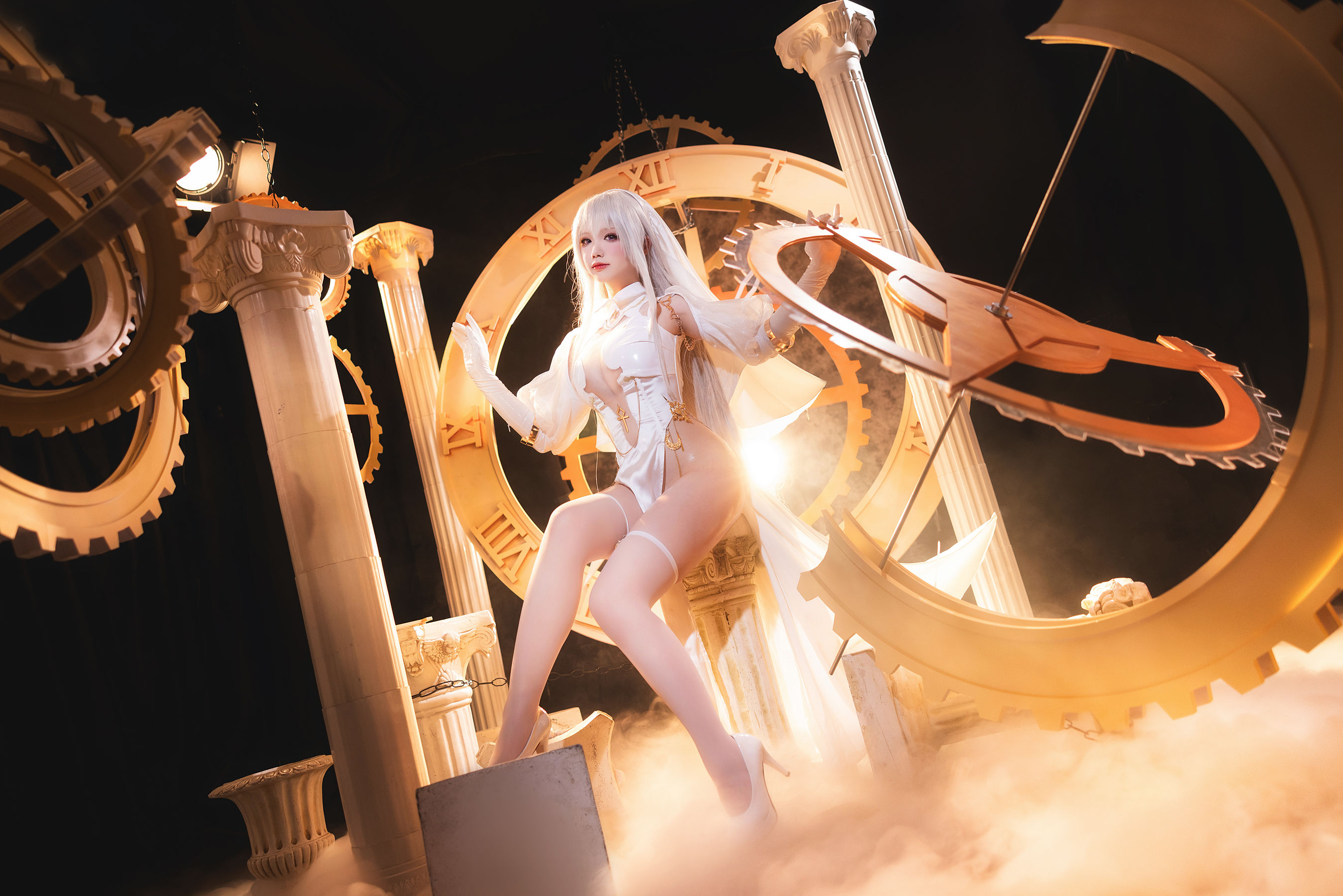 动漫博主雪晴Astra - 圣天使修女/(55P)