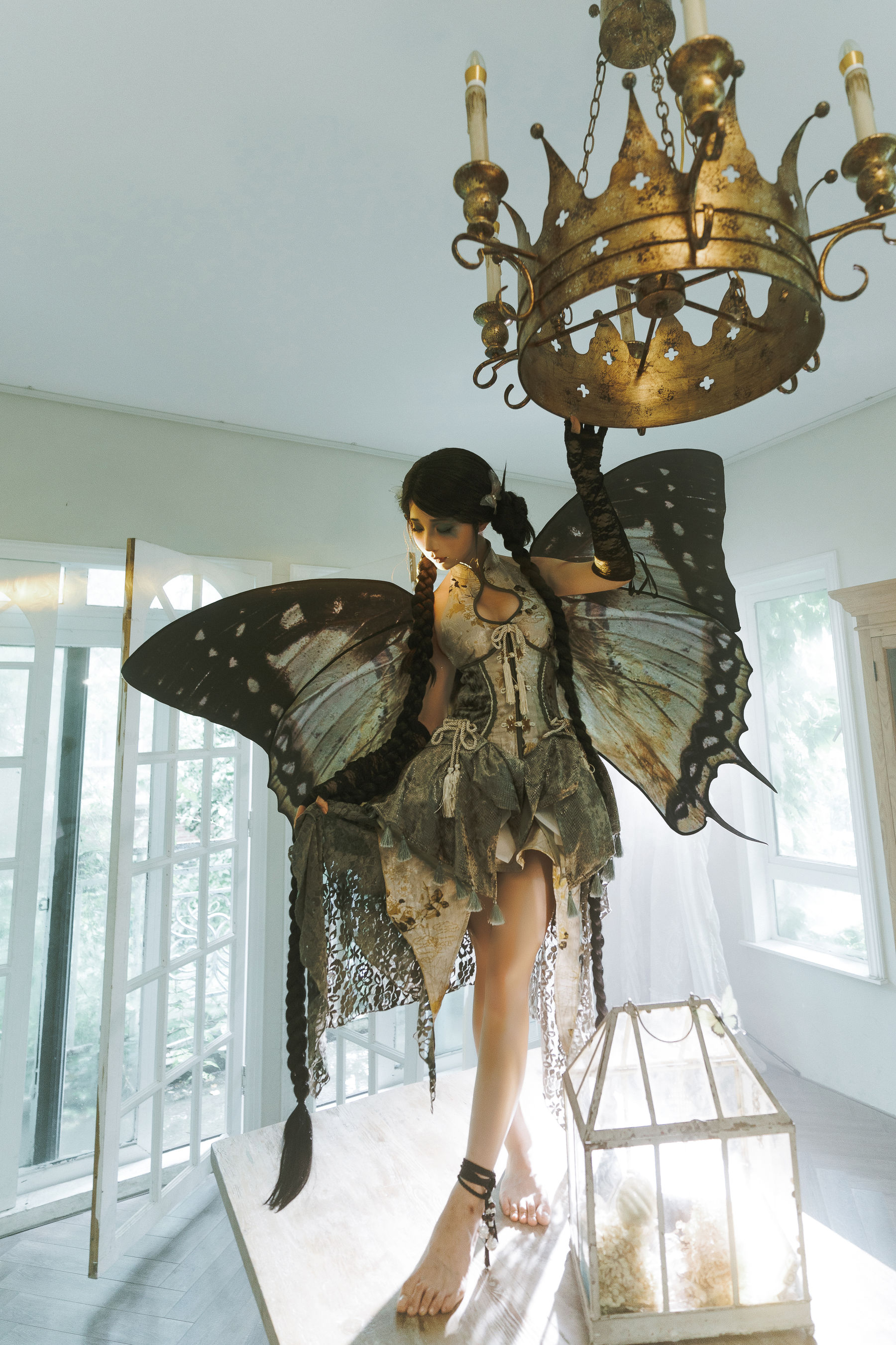 动漫博主蠢沫沫 - 枯叶蝶/(58P)