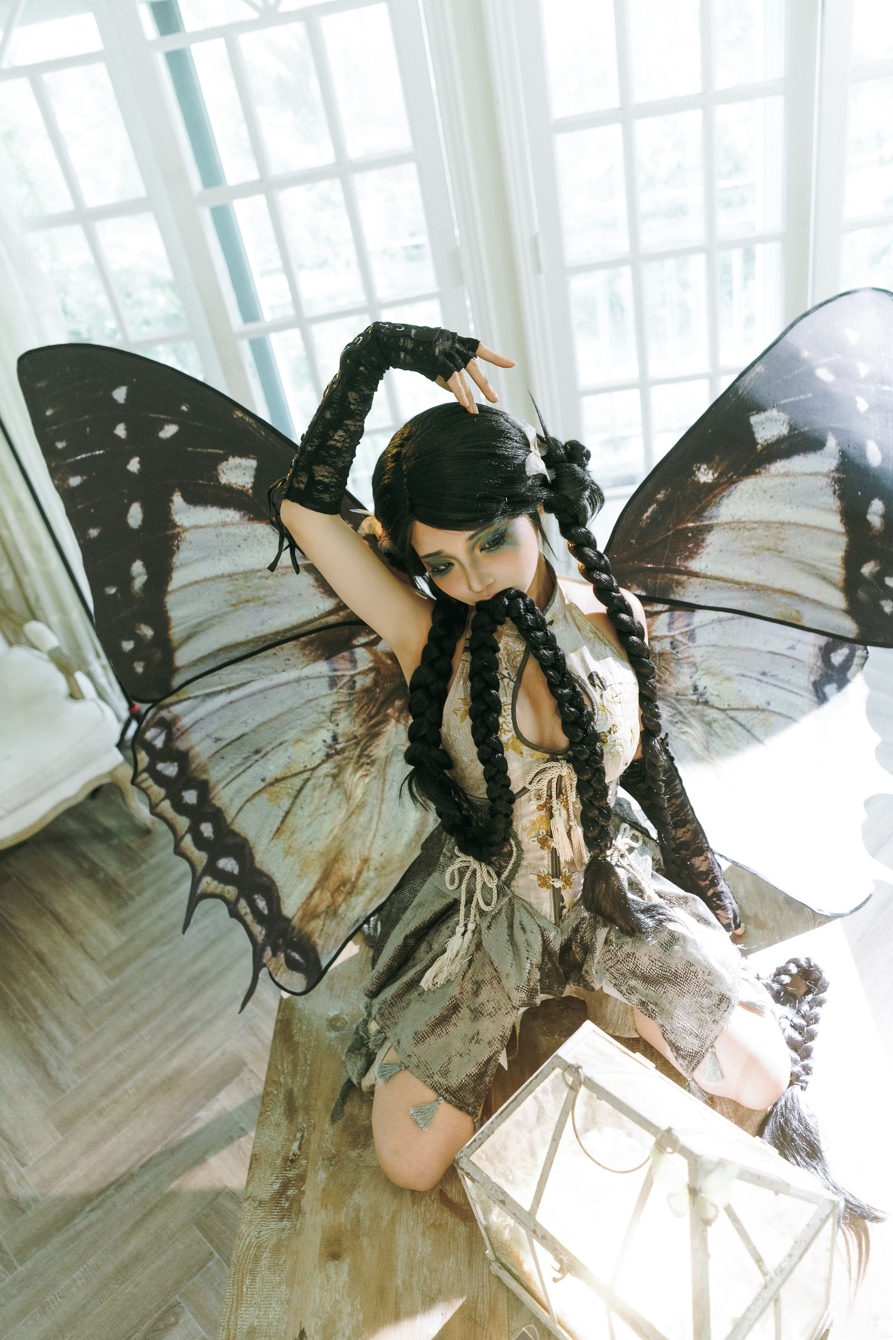 动漫博主蠢沫沫 - 枯叶蝶/(58P)