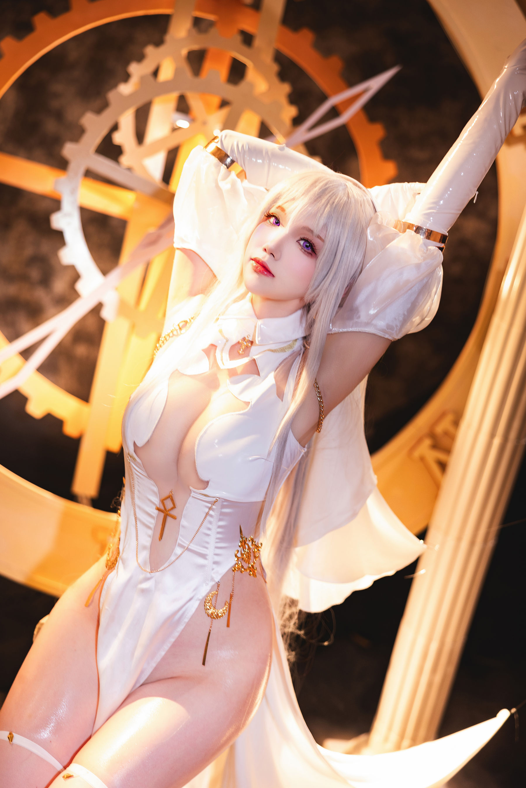 动漫博主雪晴Astra - 圣天使修女/(55P)