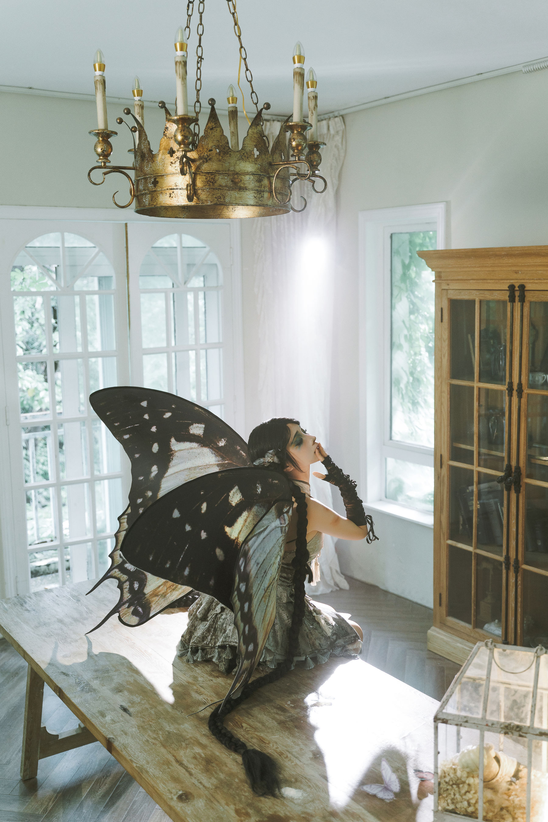 动漫博主蠢沫沫 - 枯叶蝶/(58P)