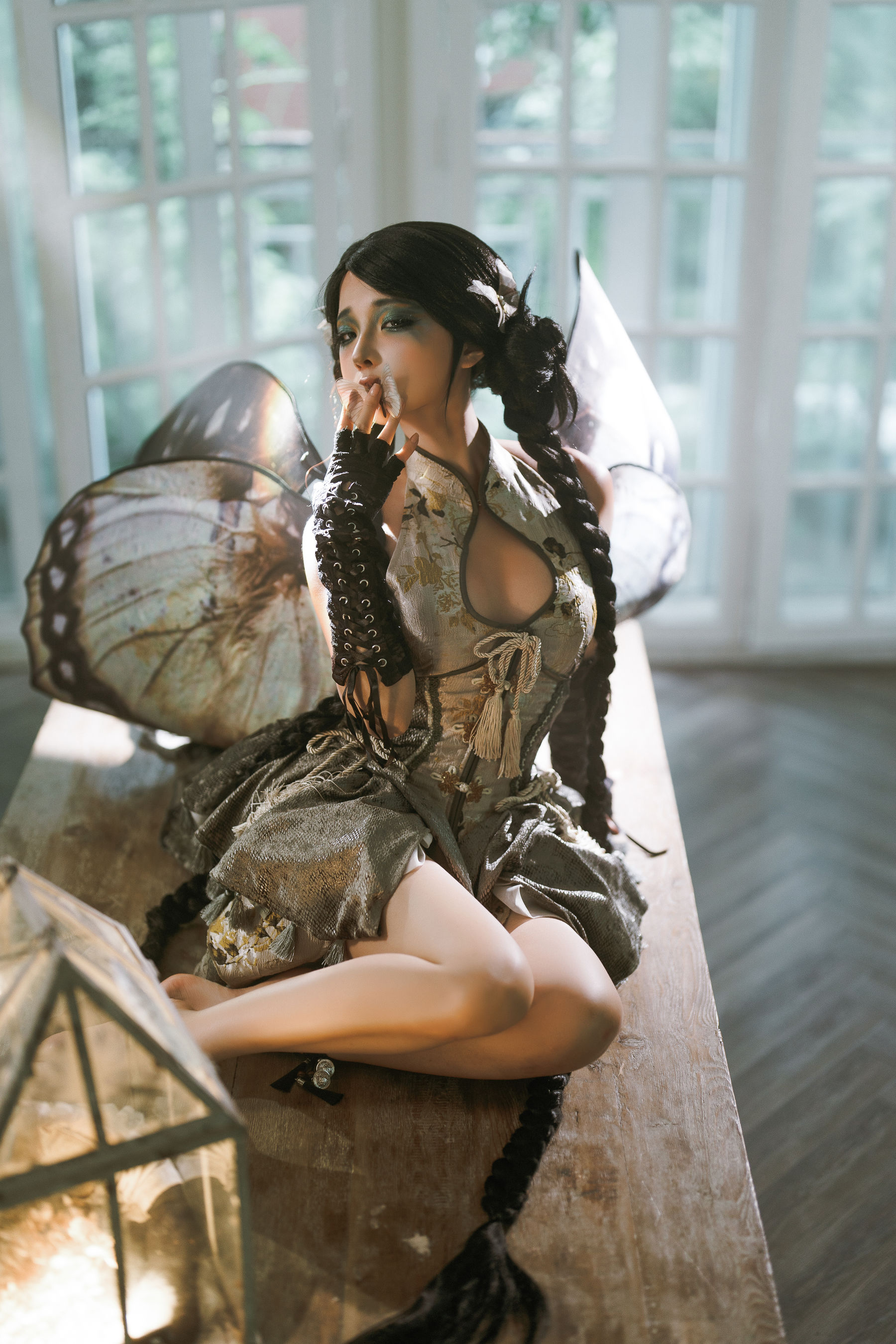 动漫博主蠢沫沫 - 枯叶蝶/(58P)