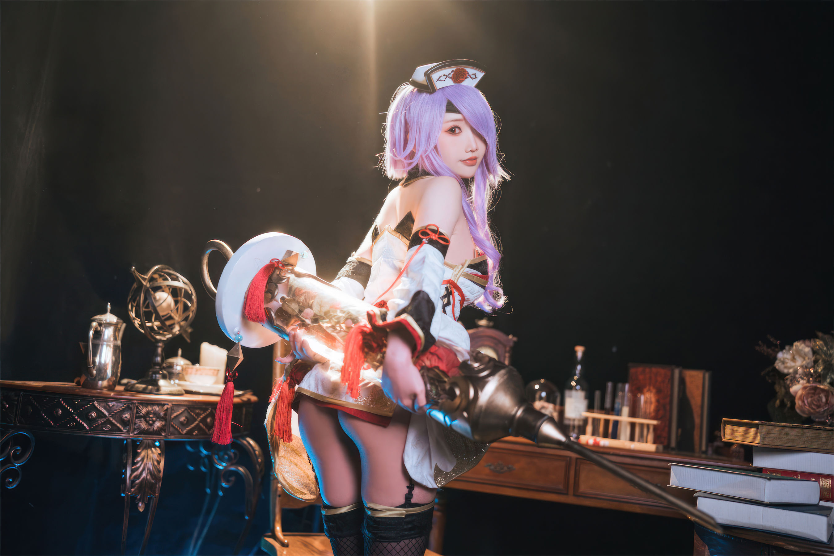 可爱人气Coser面饼仙儿 - 公主连结Re：Dive 宵滨深月/(33P)