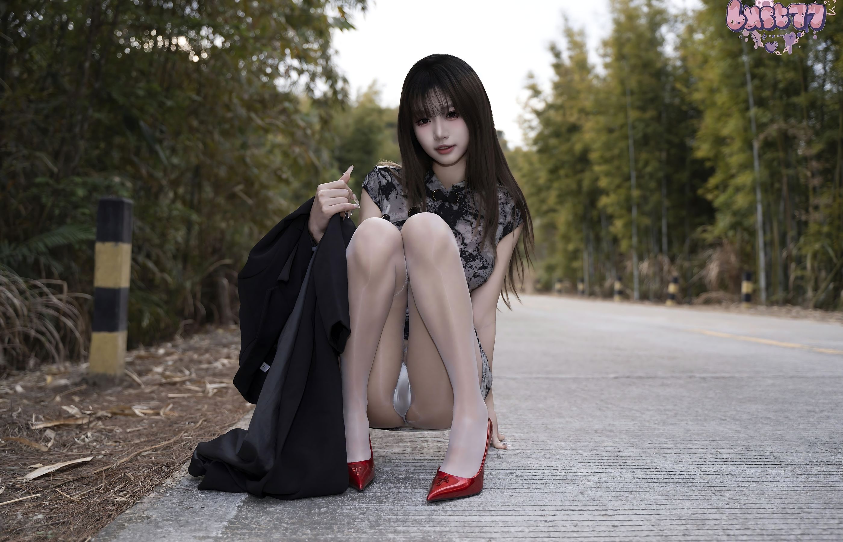 动漫博主柒柒要乖哦 - 湖畔物语/(185P)