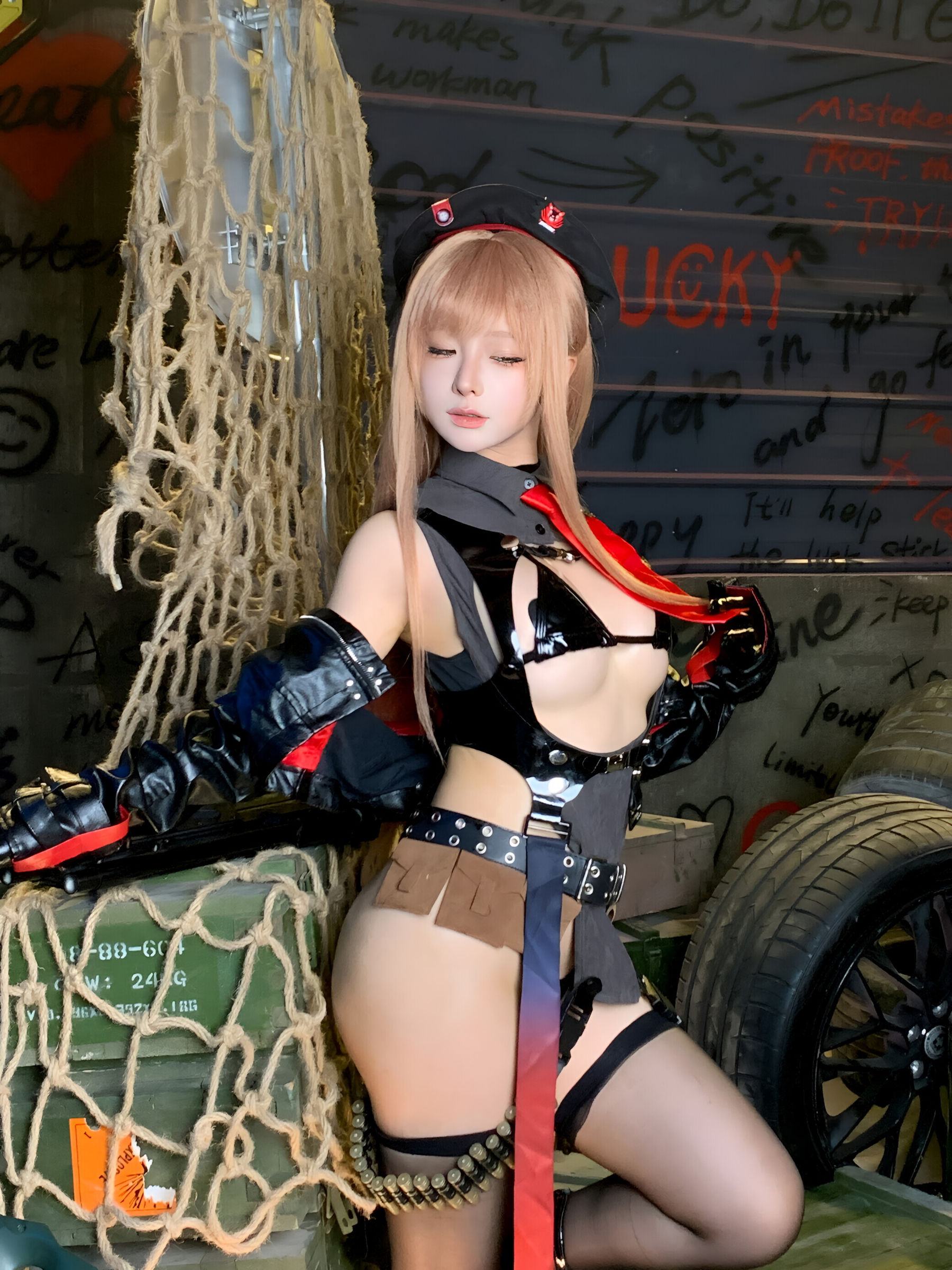 动漫博主蠢沫沫 - Nikke胜利女神：妮姬 拉毗/(156P)