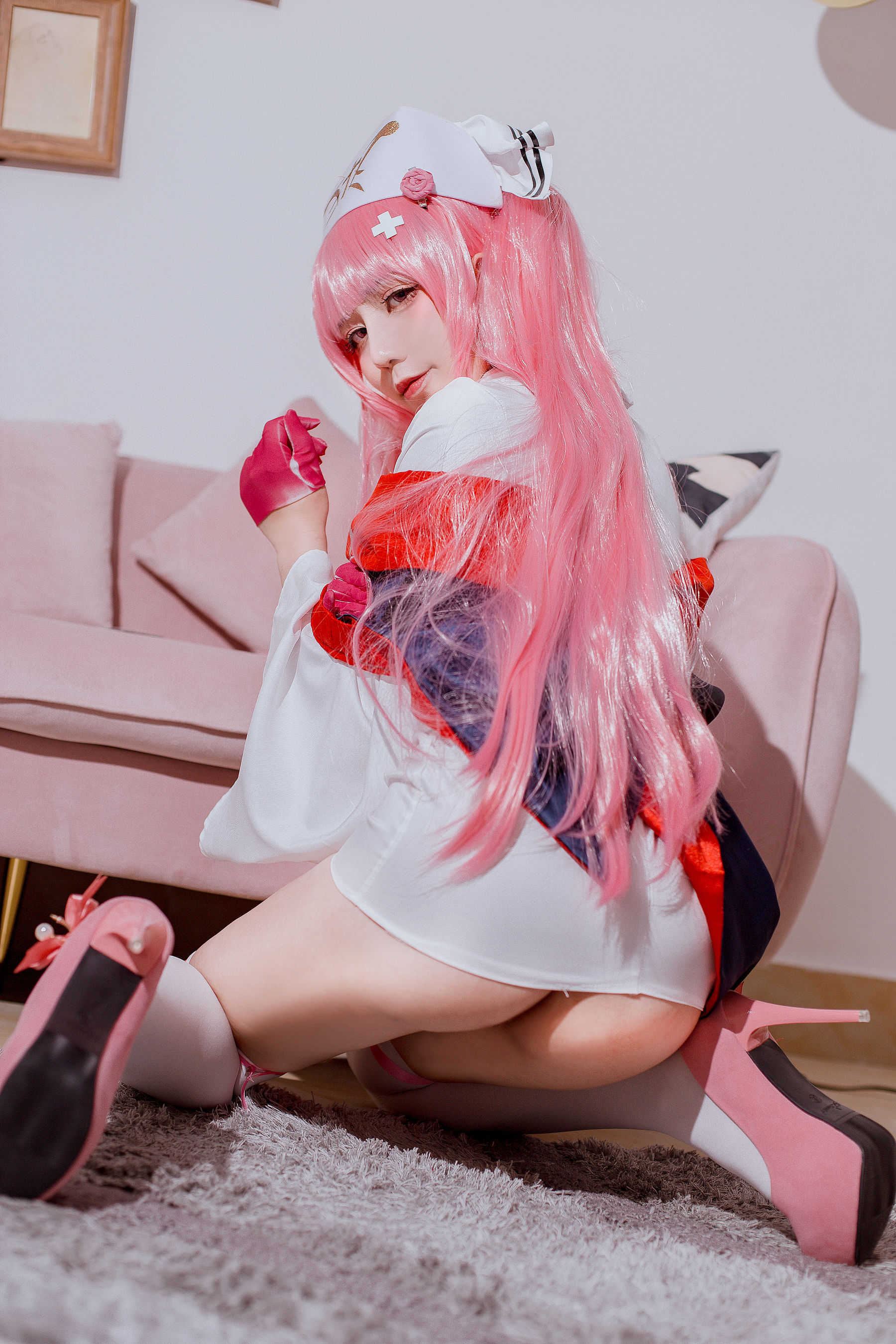 动漫博主九曲Jean - 碧蓝航线英仙座护士/(23P)