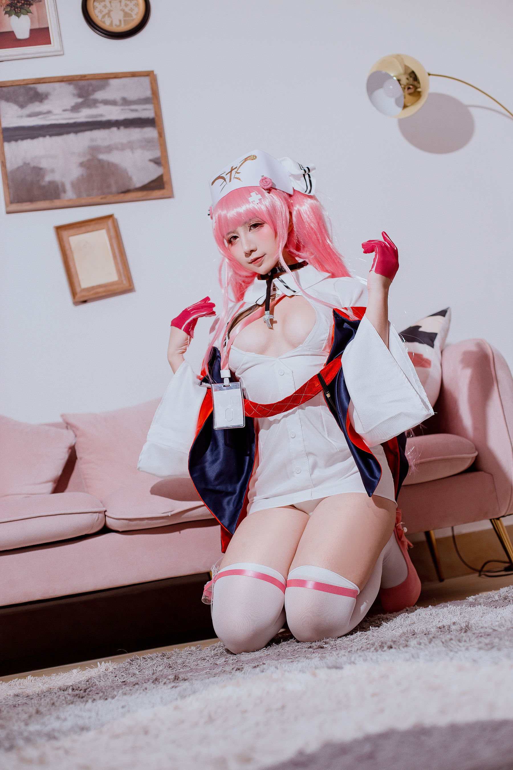 动漫博主九曲Jean - 碧蓝航线英仙座护士/(23P)