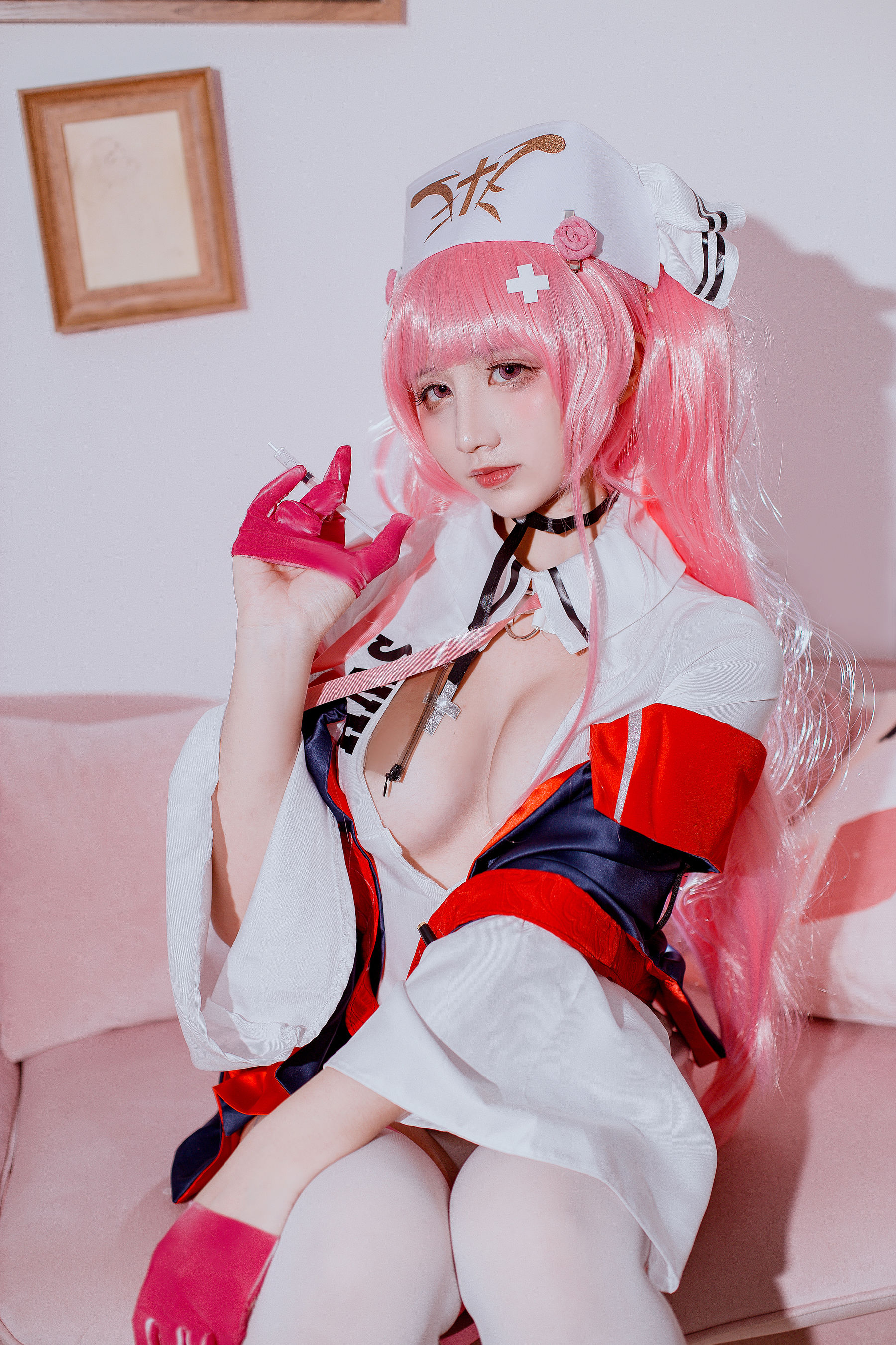 动漫博主九曲Jean - 碧蓝航线英仙座护士/(23P)