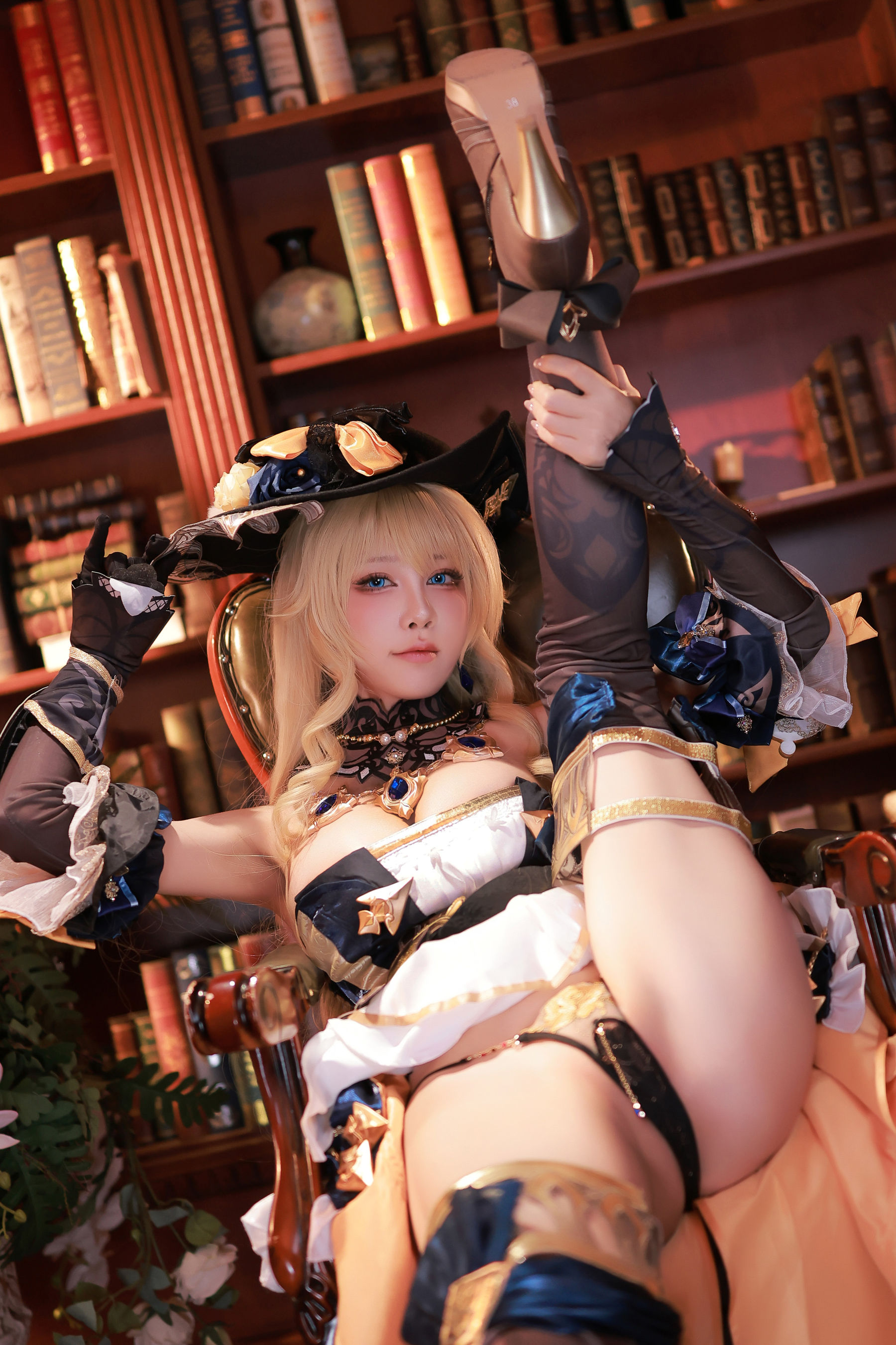 动漫博主水淼aqua - 原神 ナヴィア Navia/(56P)