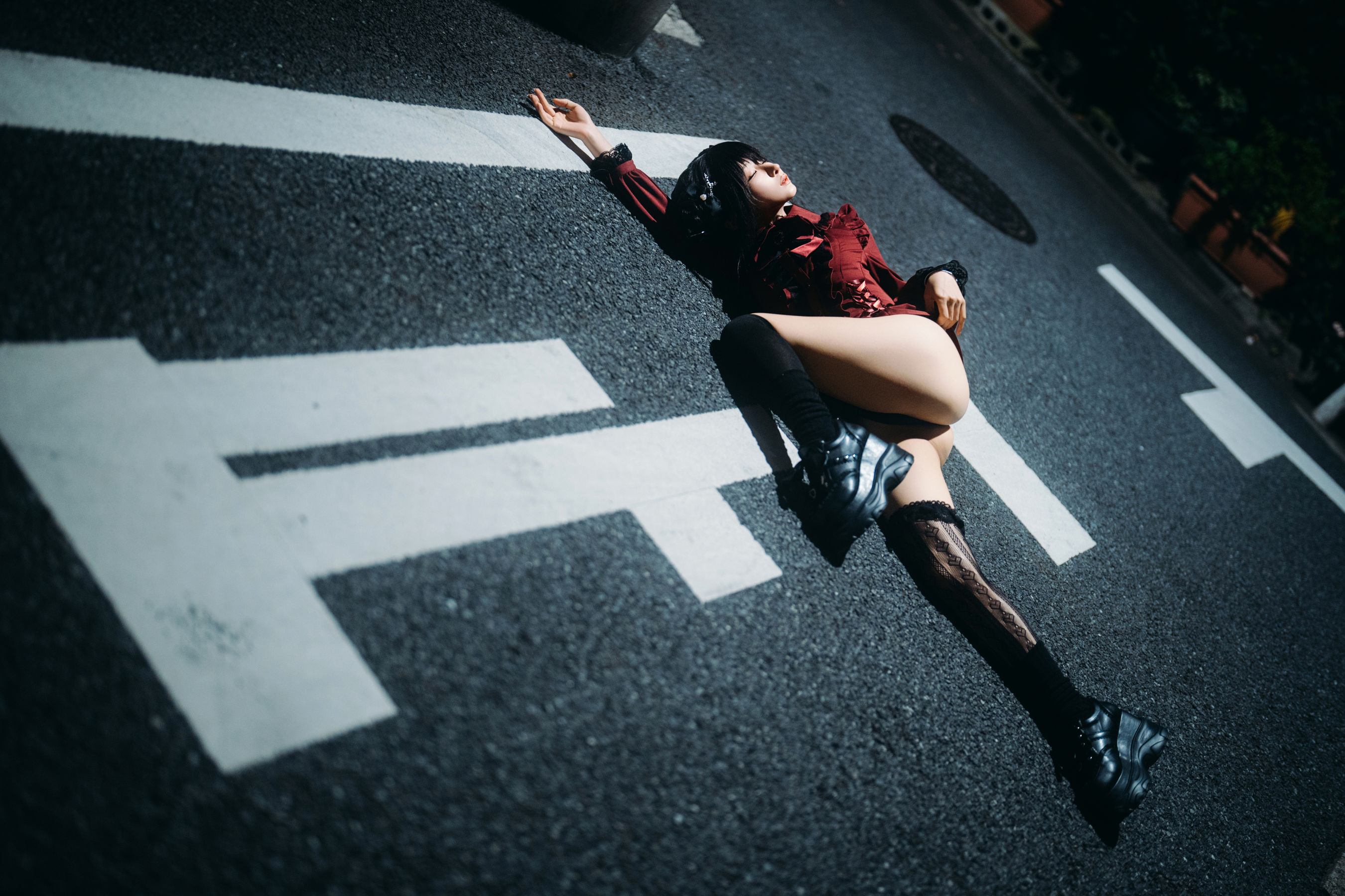 动漫博主蠢沫沫 - 夜行/(57P)