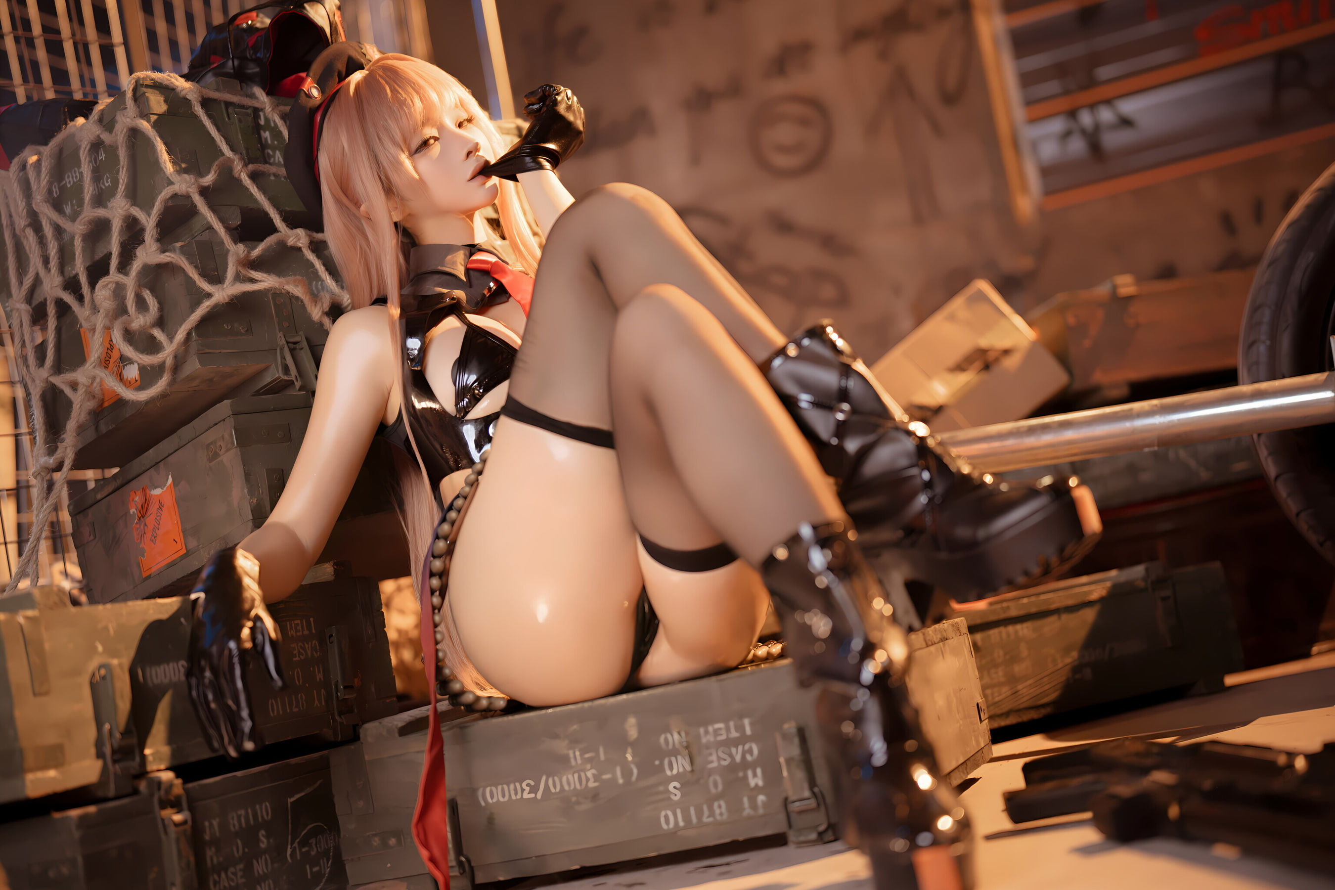 动漫博主蠢沫沫 - Nikke胜利女神：妮姬 拉毗/(156P)