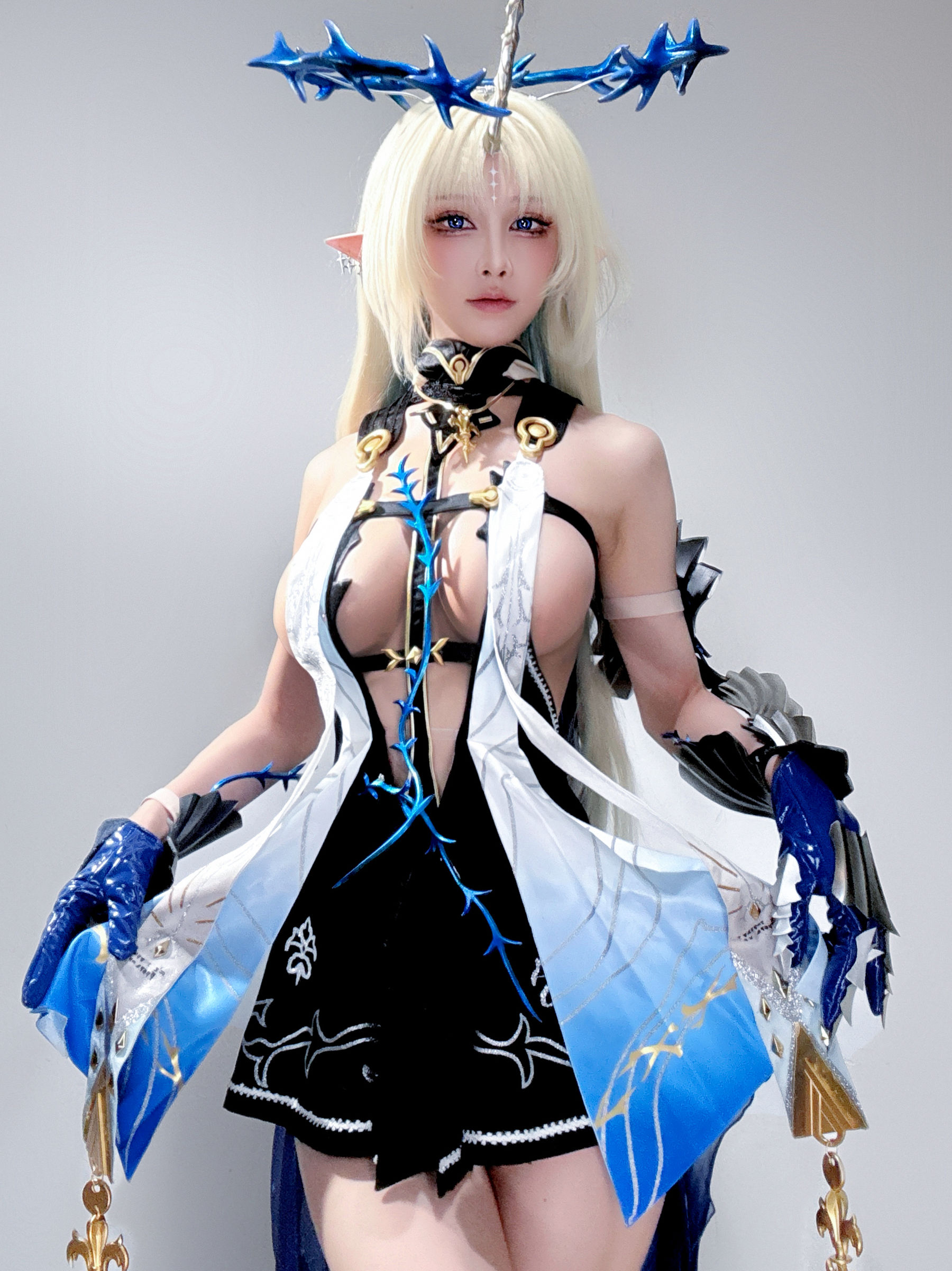 动漫博主水淼aqua - 芙露德莉斯 Fleurdelys 自拍/(24P)