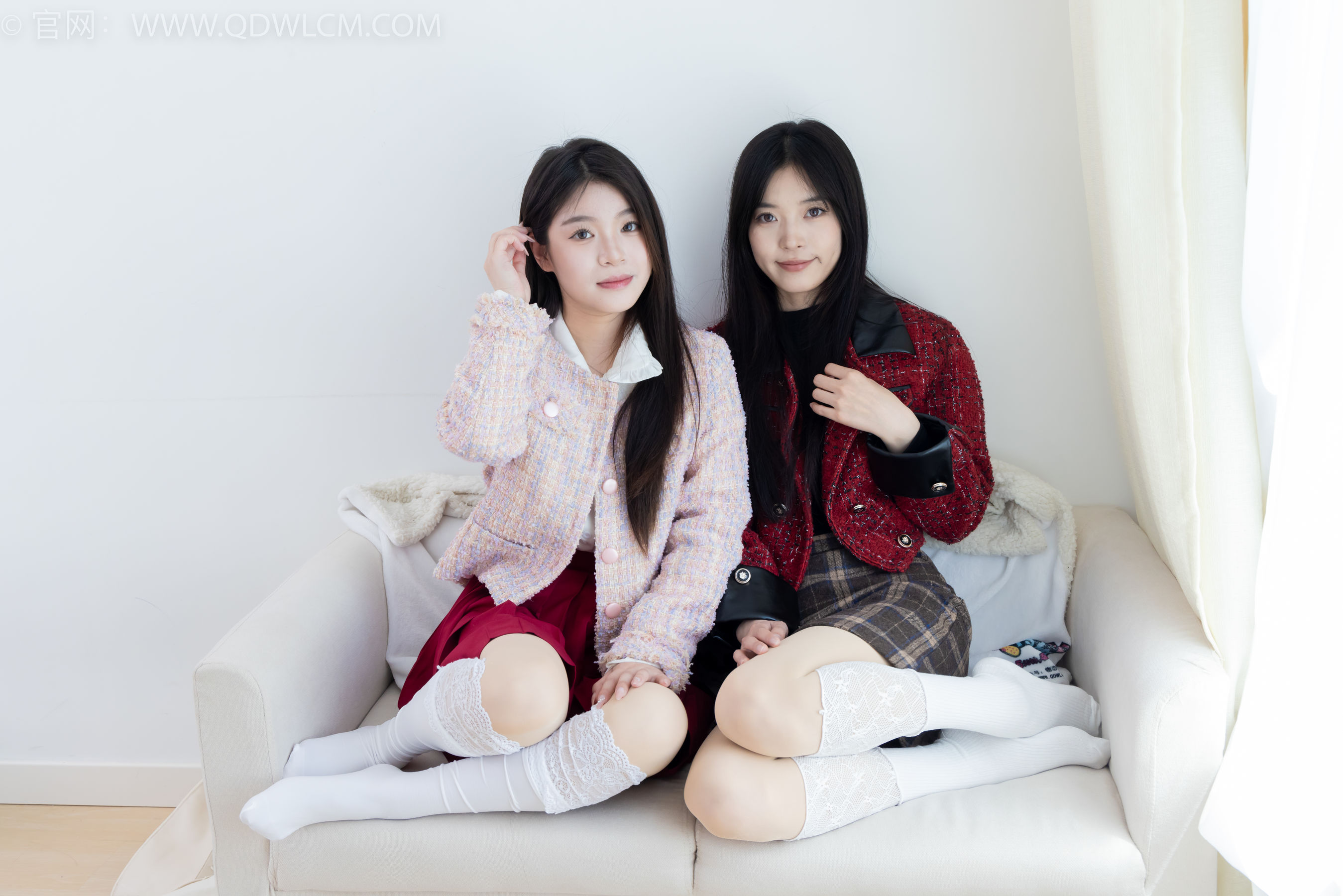 物恋传媒 No.2375 茯苓&闪闪 - 长靴、白棉袜、厚肉丝/(170P)