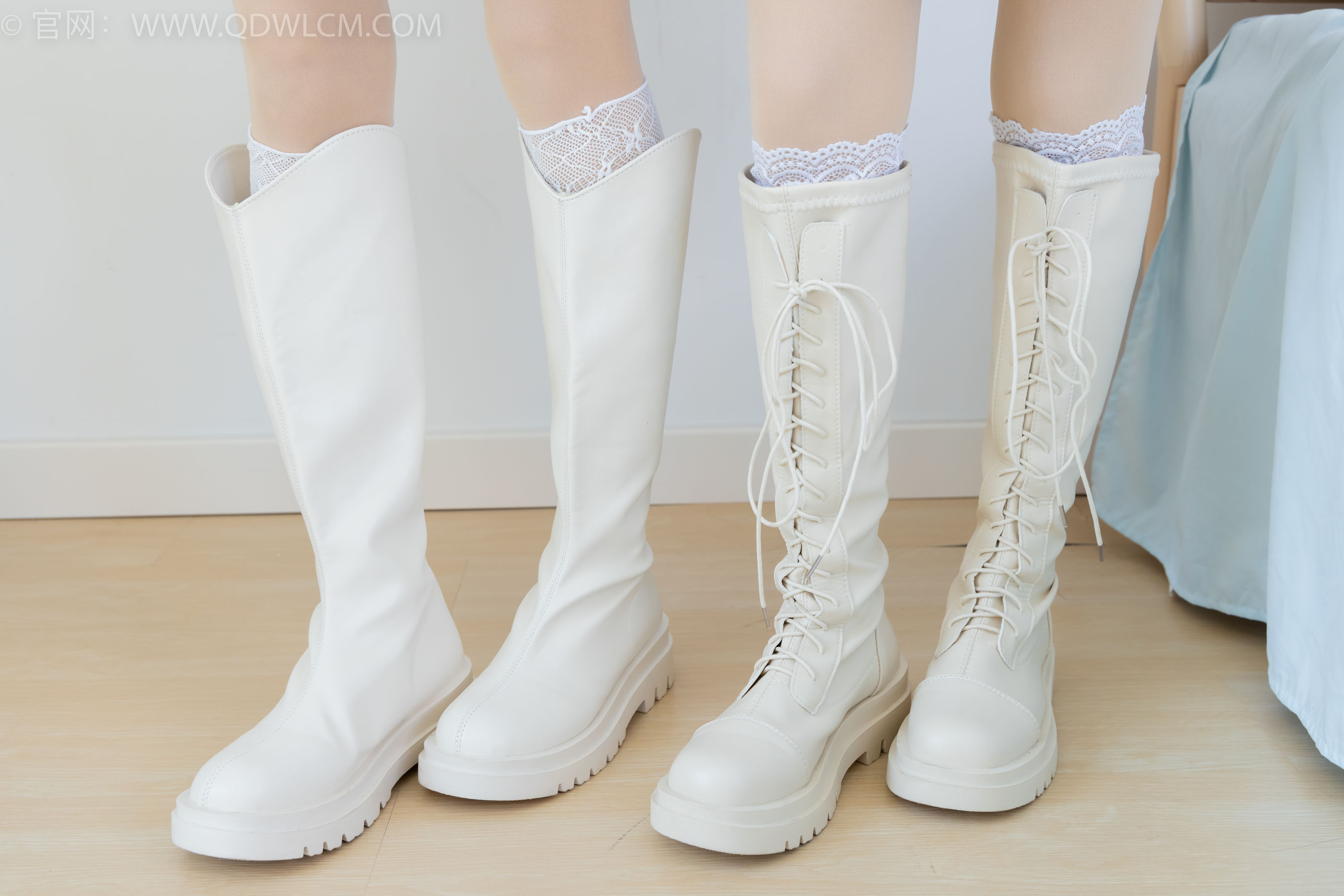 物恋传媒 No.2375 茯苓&闪闪 - 长靴、白棉袜、厚肉丝/(170P)