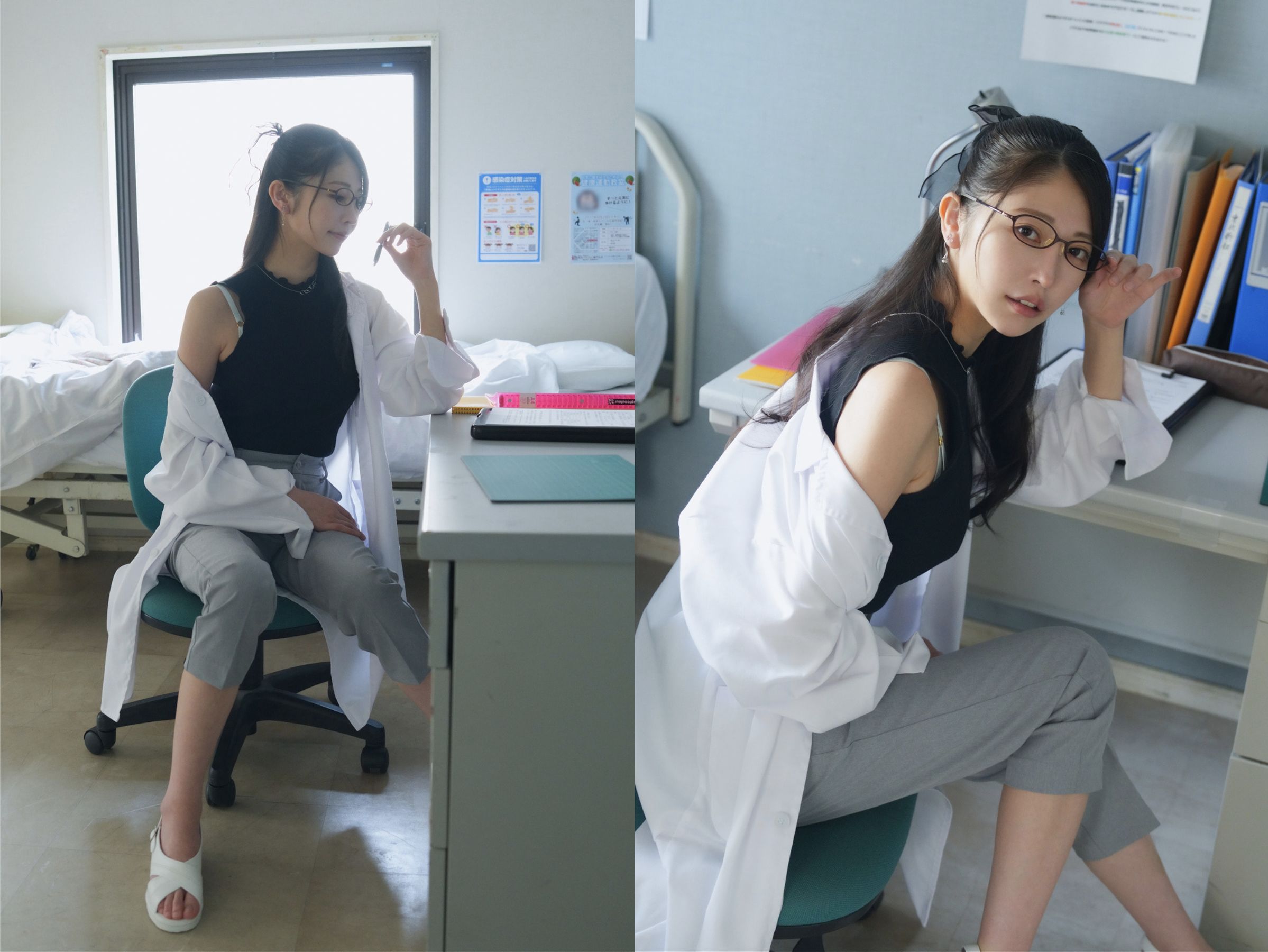 森日向子 - 僕は、誘惑教師に恋をする Class.01/(35P)