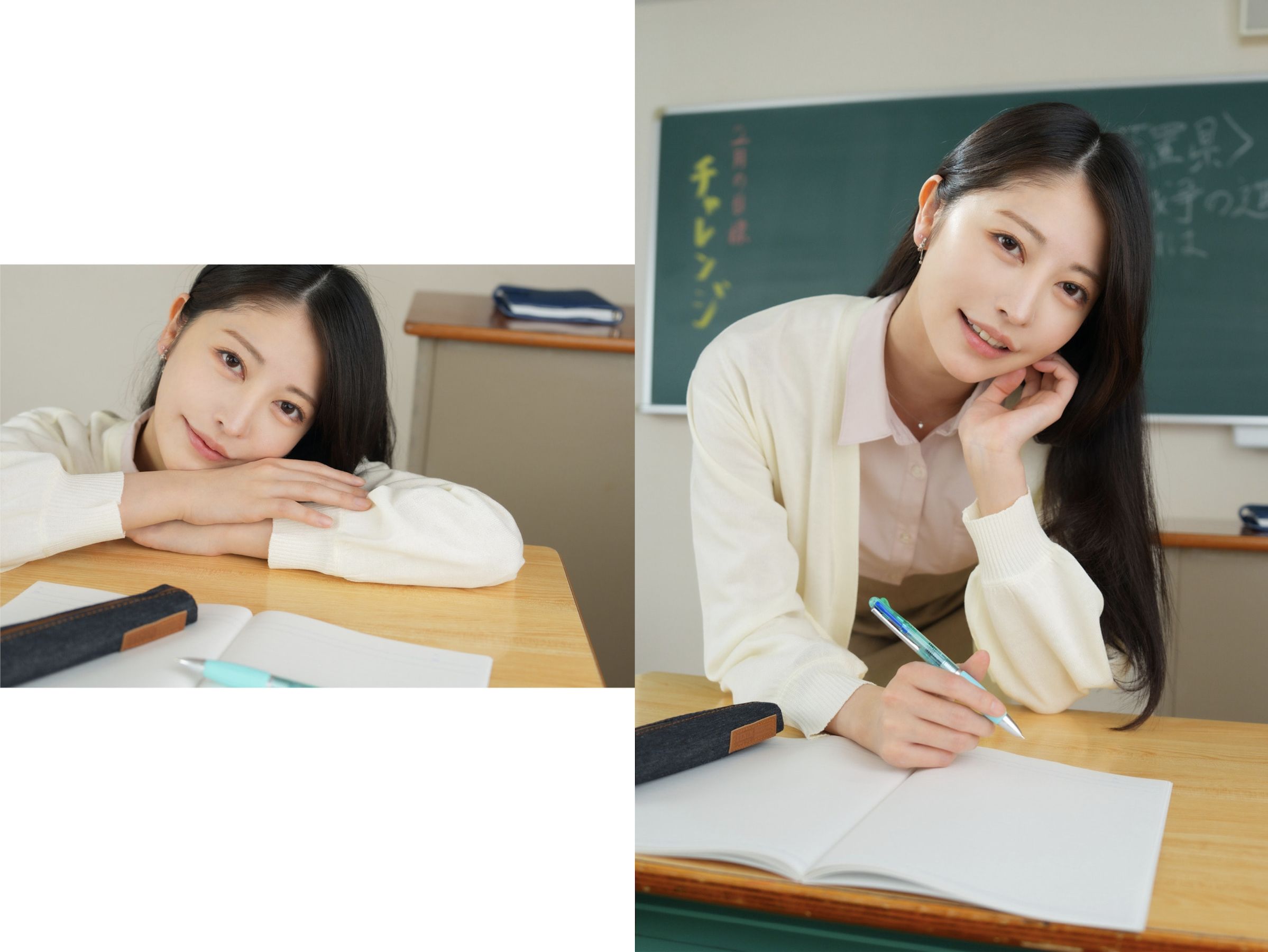 森日向子 - 僕は、誘惑教師に恋をする Class.01/(35P)