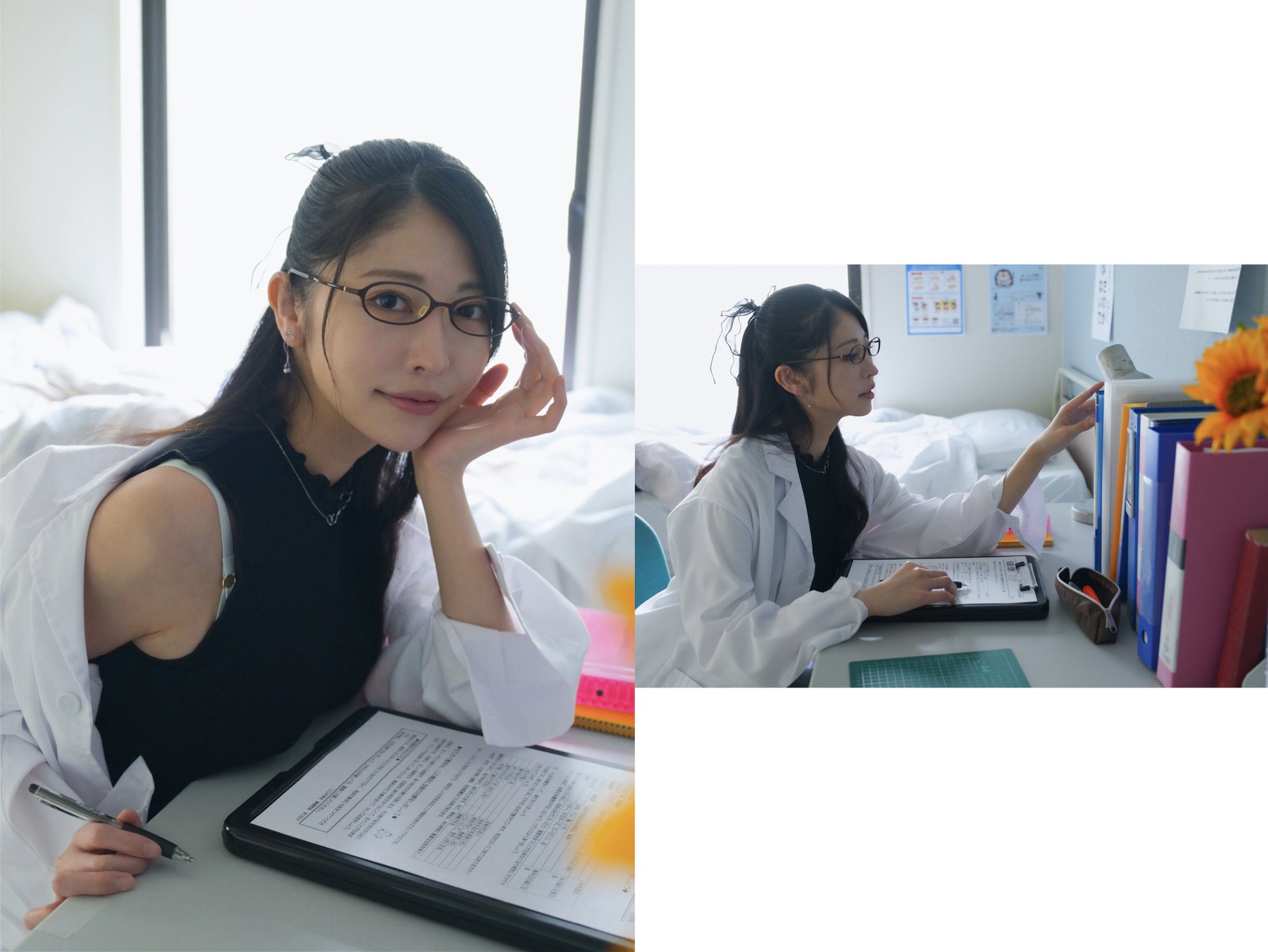 森日向子 - 僕は、誘惑教師に恋をする Class.01/(35P)