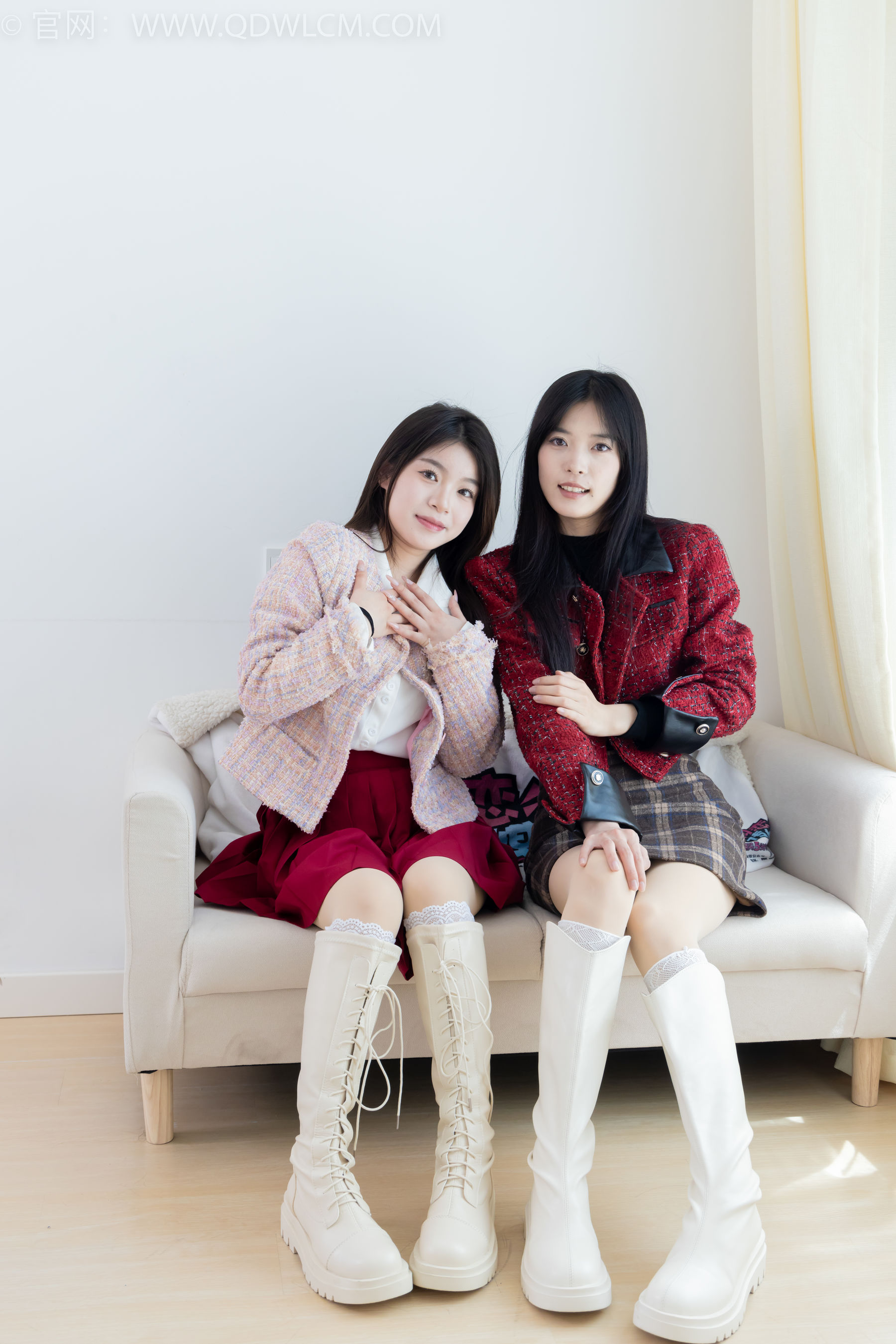 物恋传媒 No.2375 茯苓&闪闪 - 长靴、白棉袜、厚肉丝/(170P)