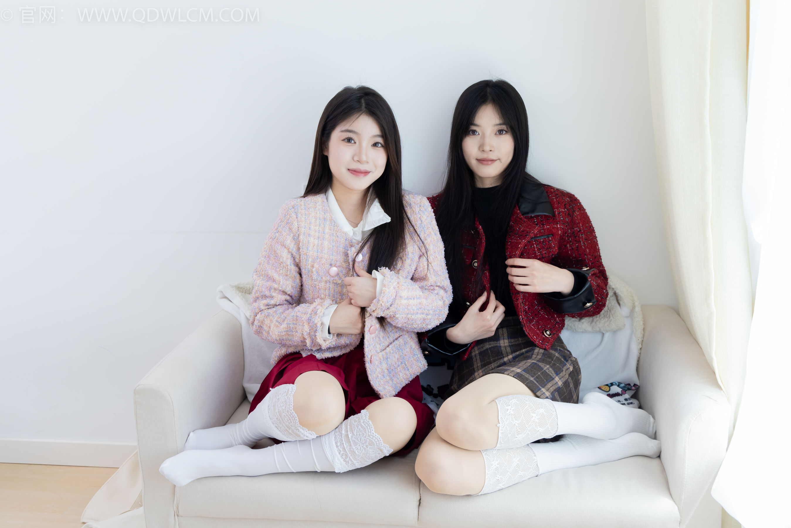 物恋传媒 No.2375 茯苓&闪闪 - 长靴、白棉袜、厚肉丝/(170P)