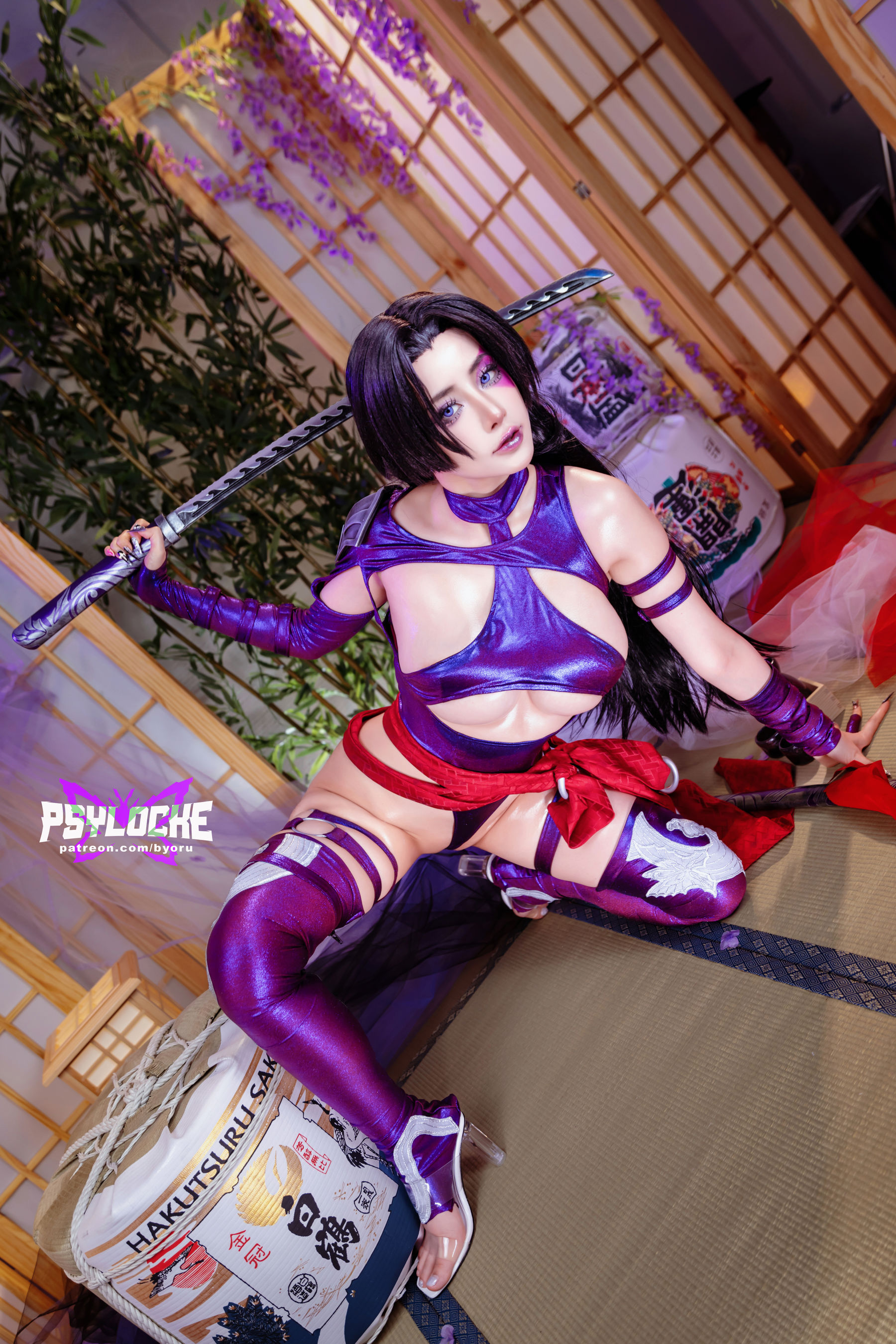 日本性感萝莉Byoru - Psylocke/(46P)
