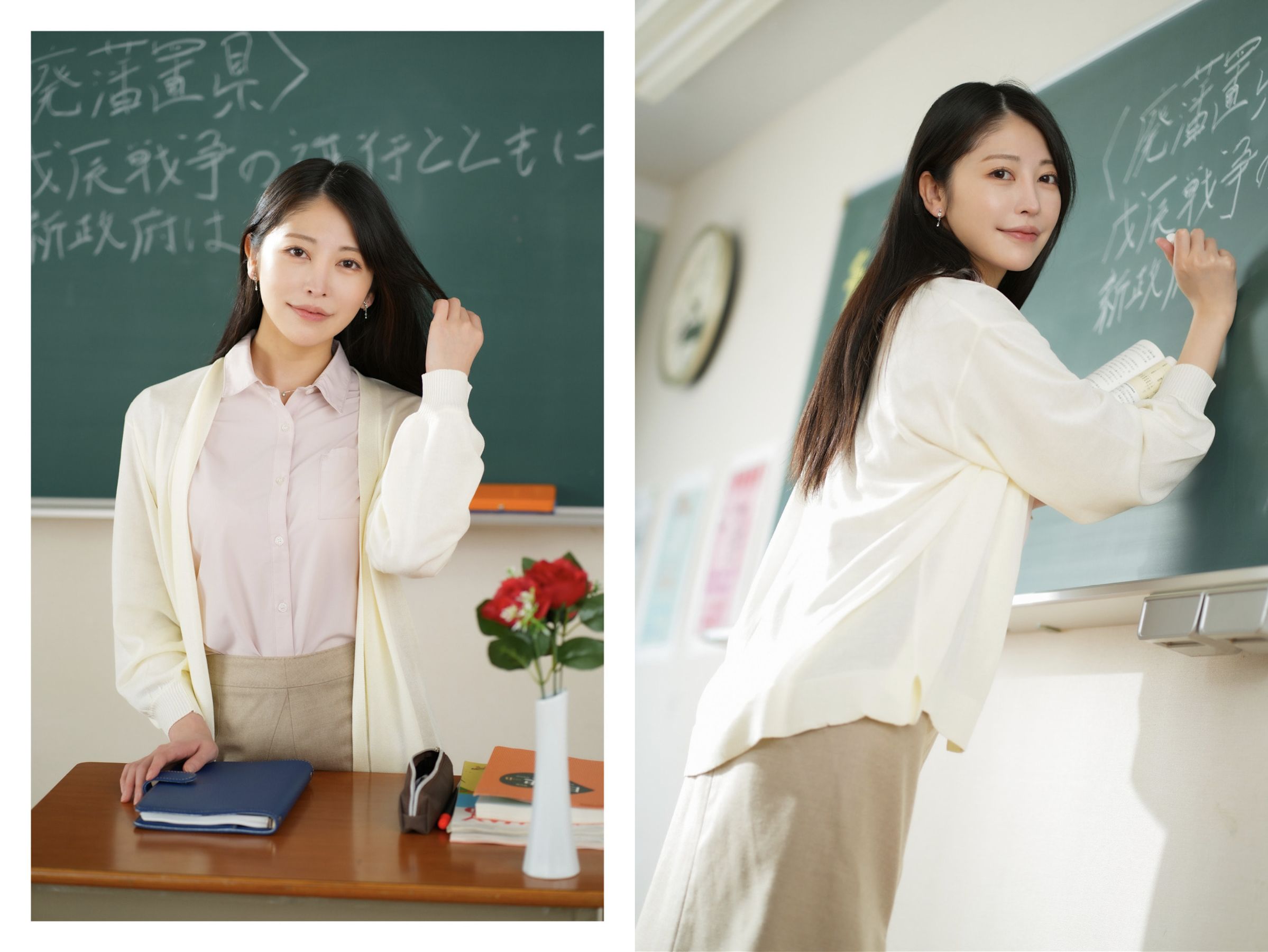 森日向子 - 僕は、誘惑教師に恋をする Class.01/(35P)