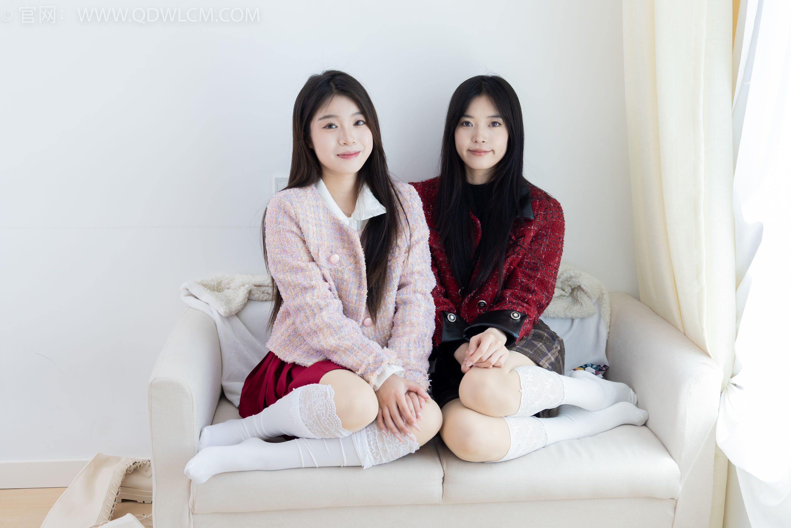 物恋传媒 No.2375 茯苓&闪闪 - 长靴、白棉袜、厚肉丝/(170P)