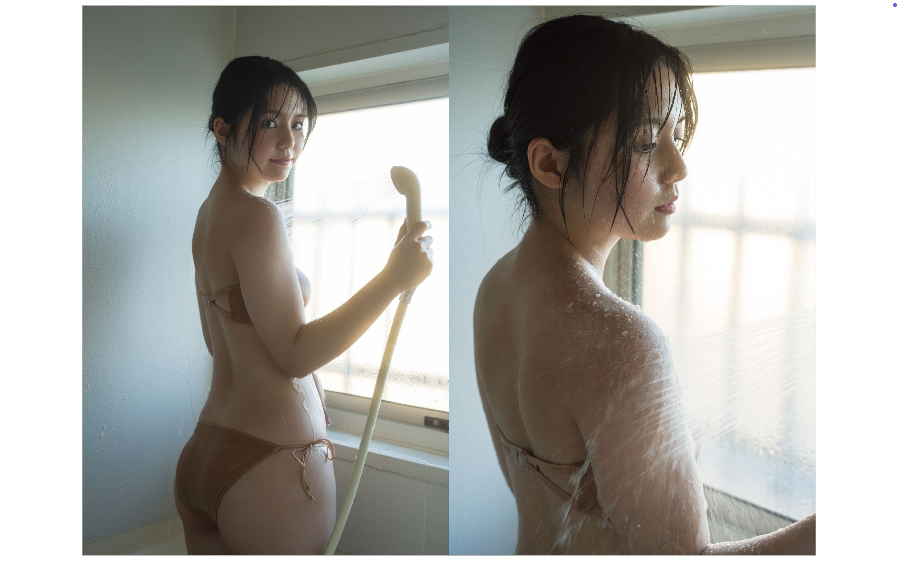 松島かのん -  艶肌濡れる午後のバスタイム/(11P)