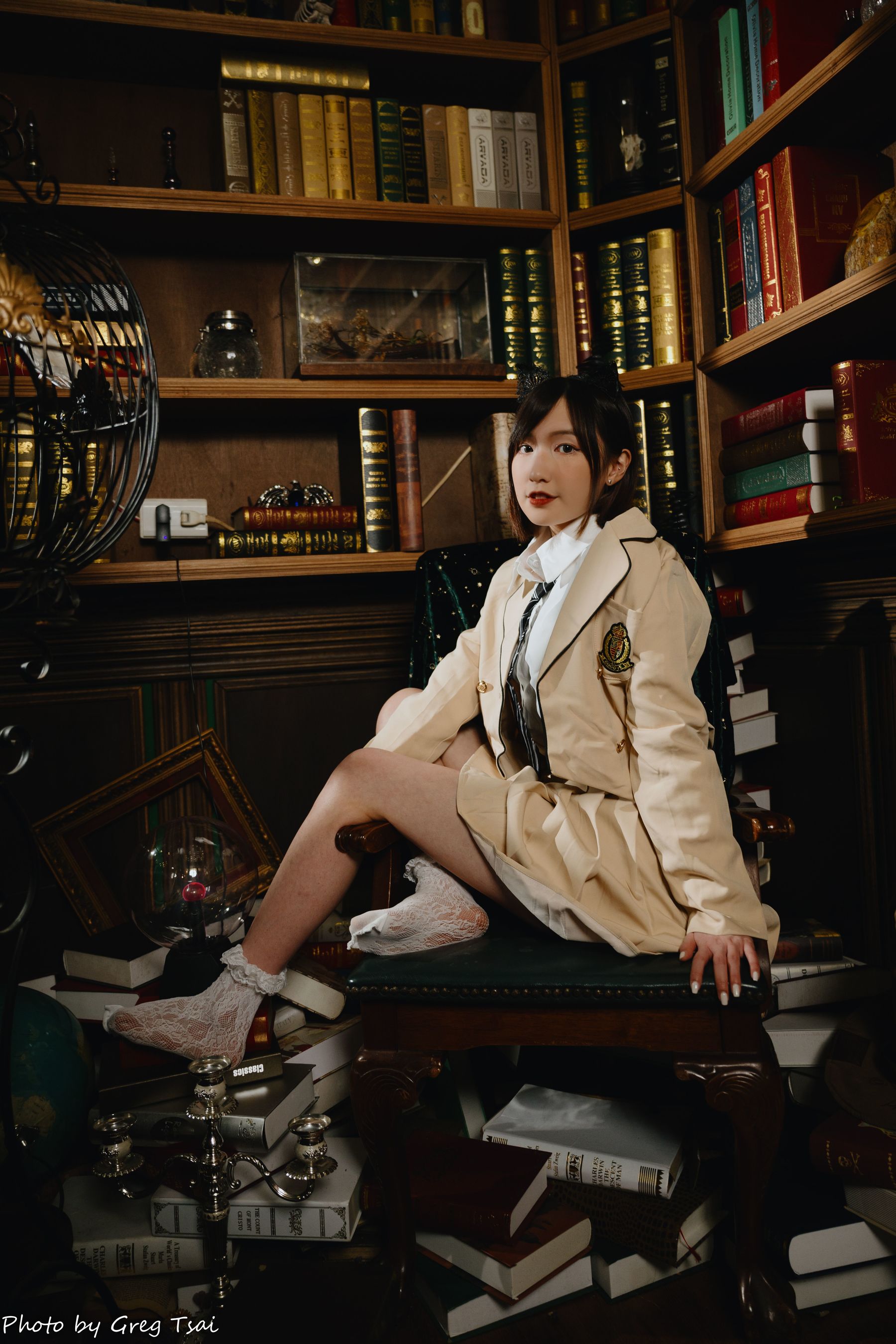 柯姿 - 学生服/(93P)