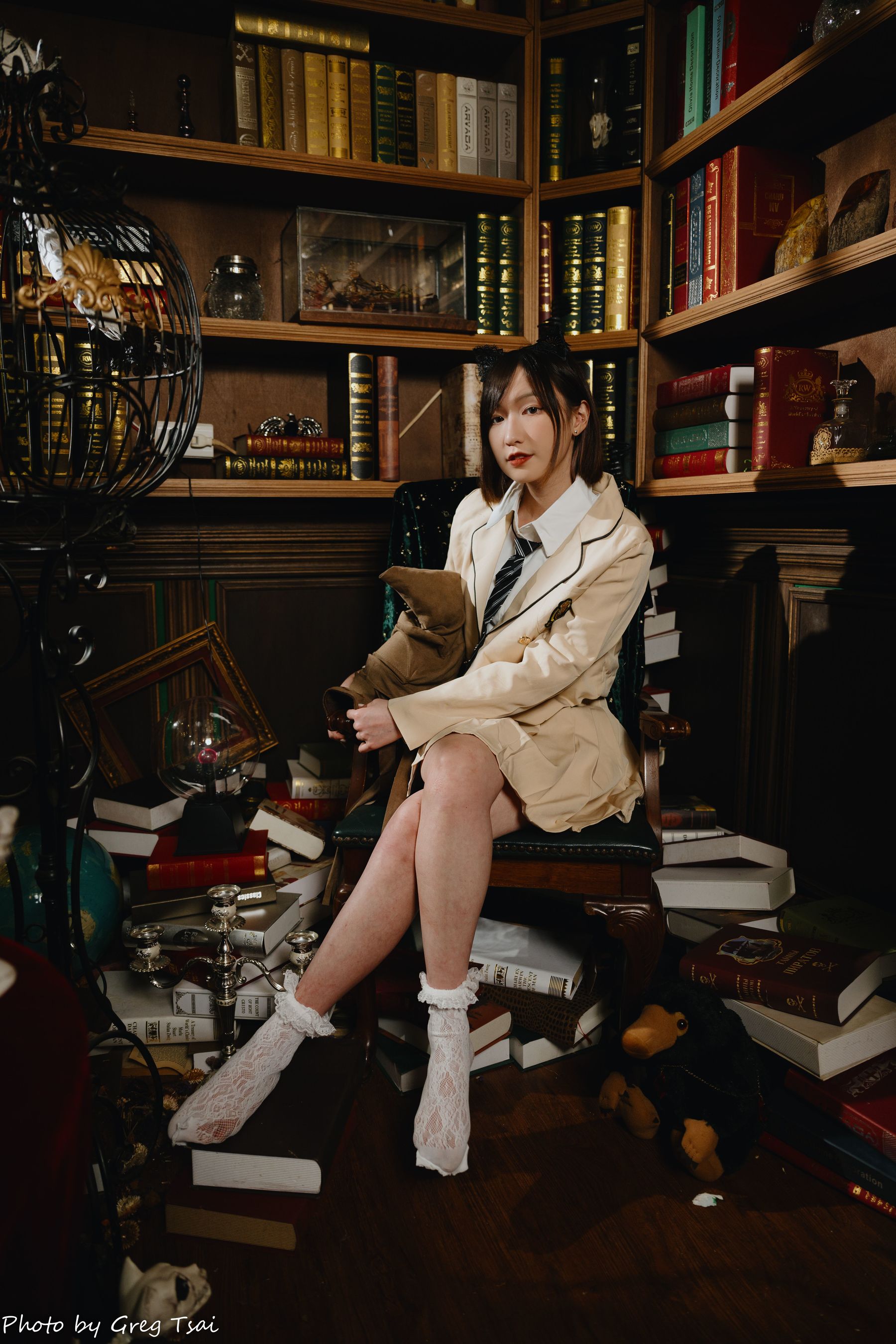 柯姿 - 学生服/(93P)