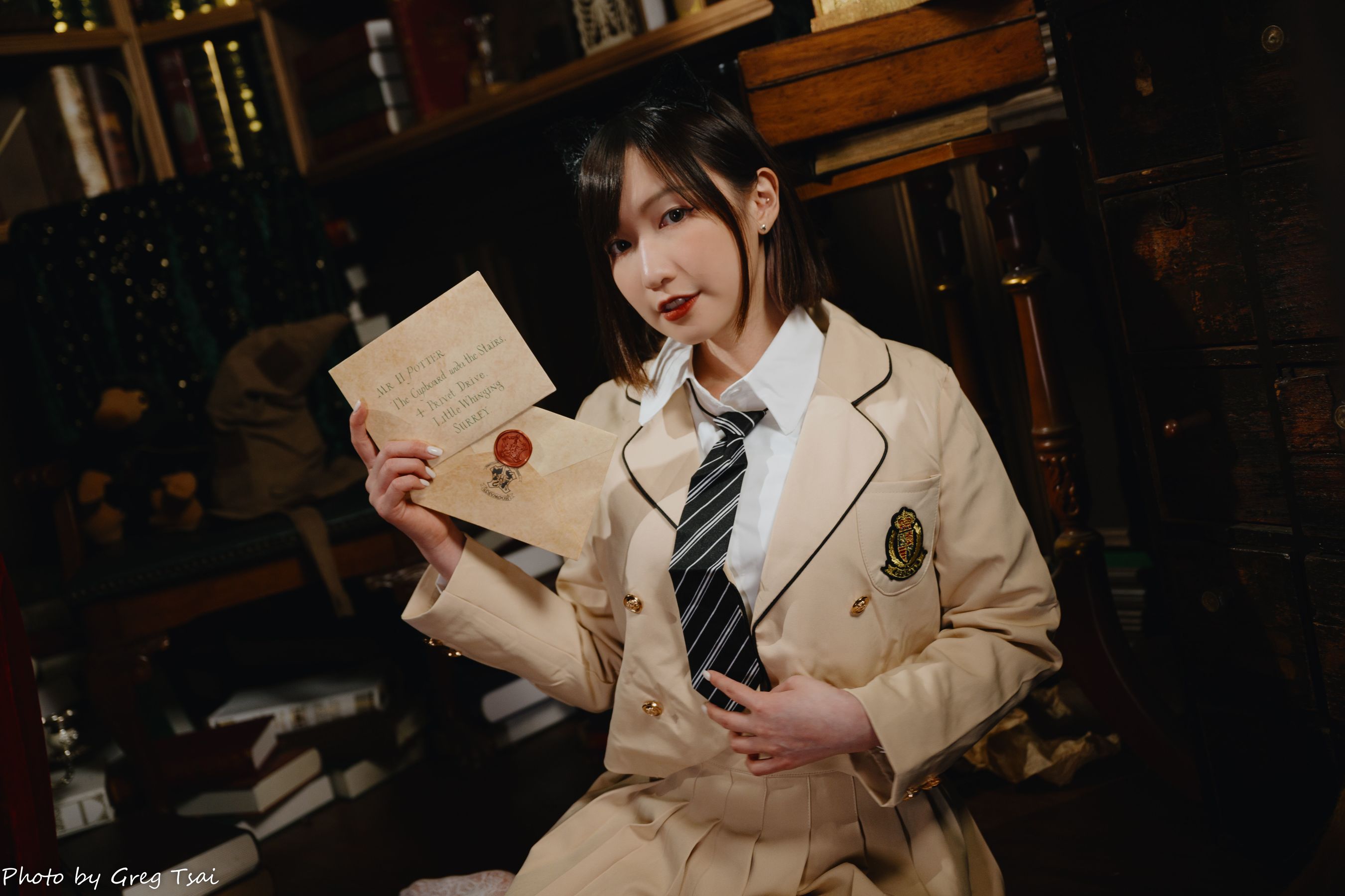 柯姿 - 学生服/(93P)