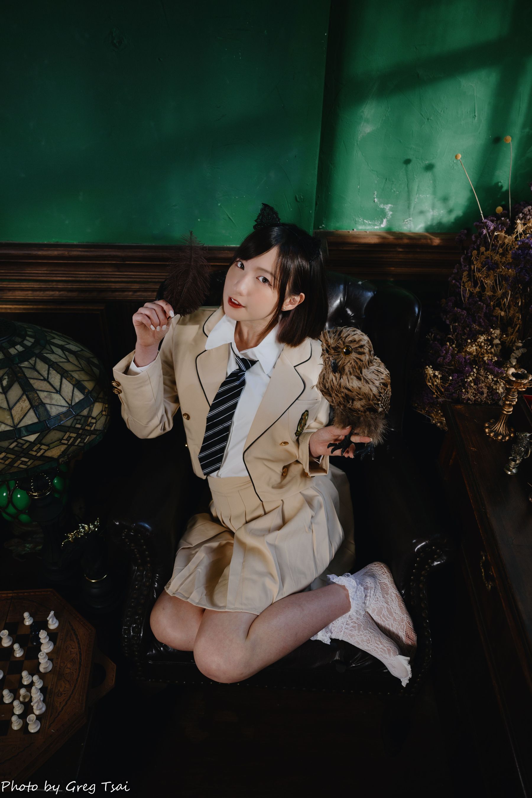 柯姿 - 学生服/(93P)