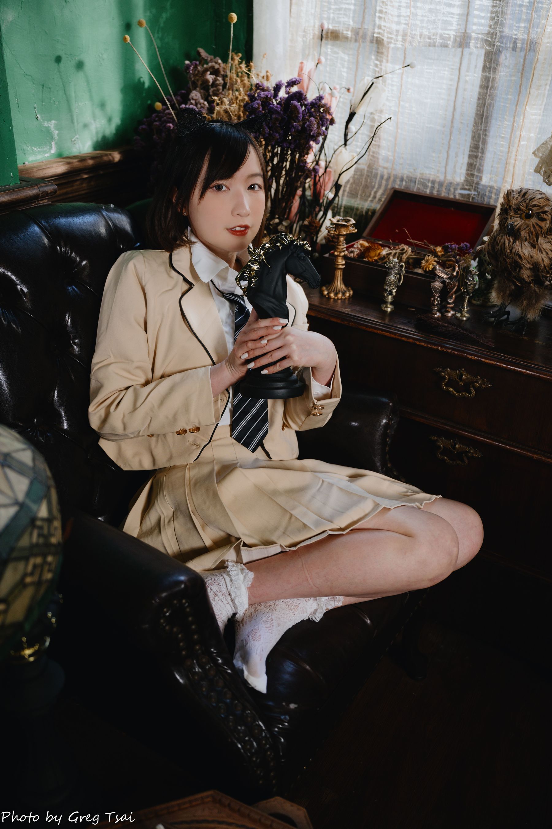 柯姿 - 学生服/(93P)