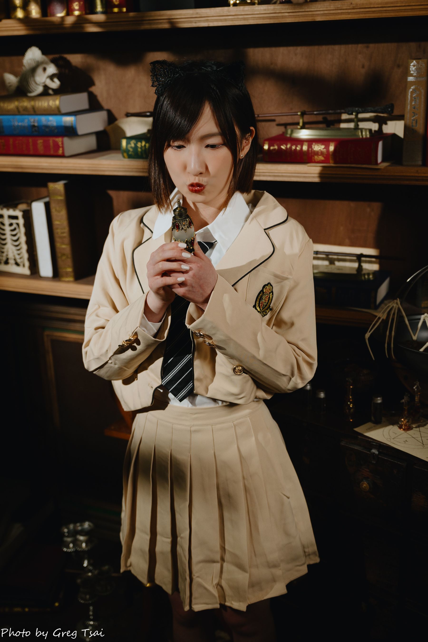 柯姿 - 学生服/(93P)