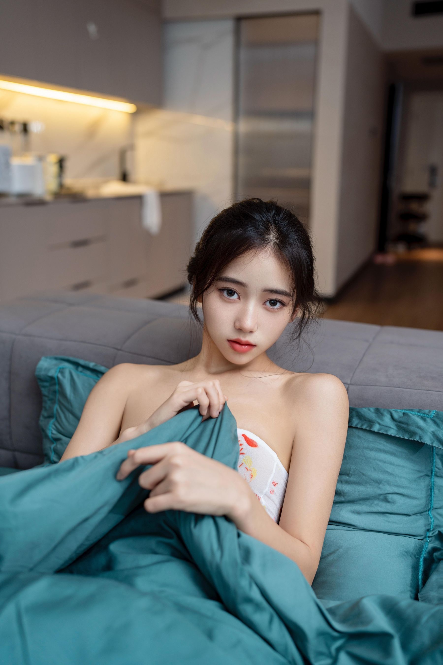 时安安 - 白丝童真装/(115P)