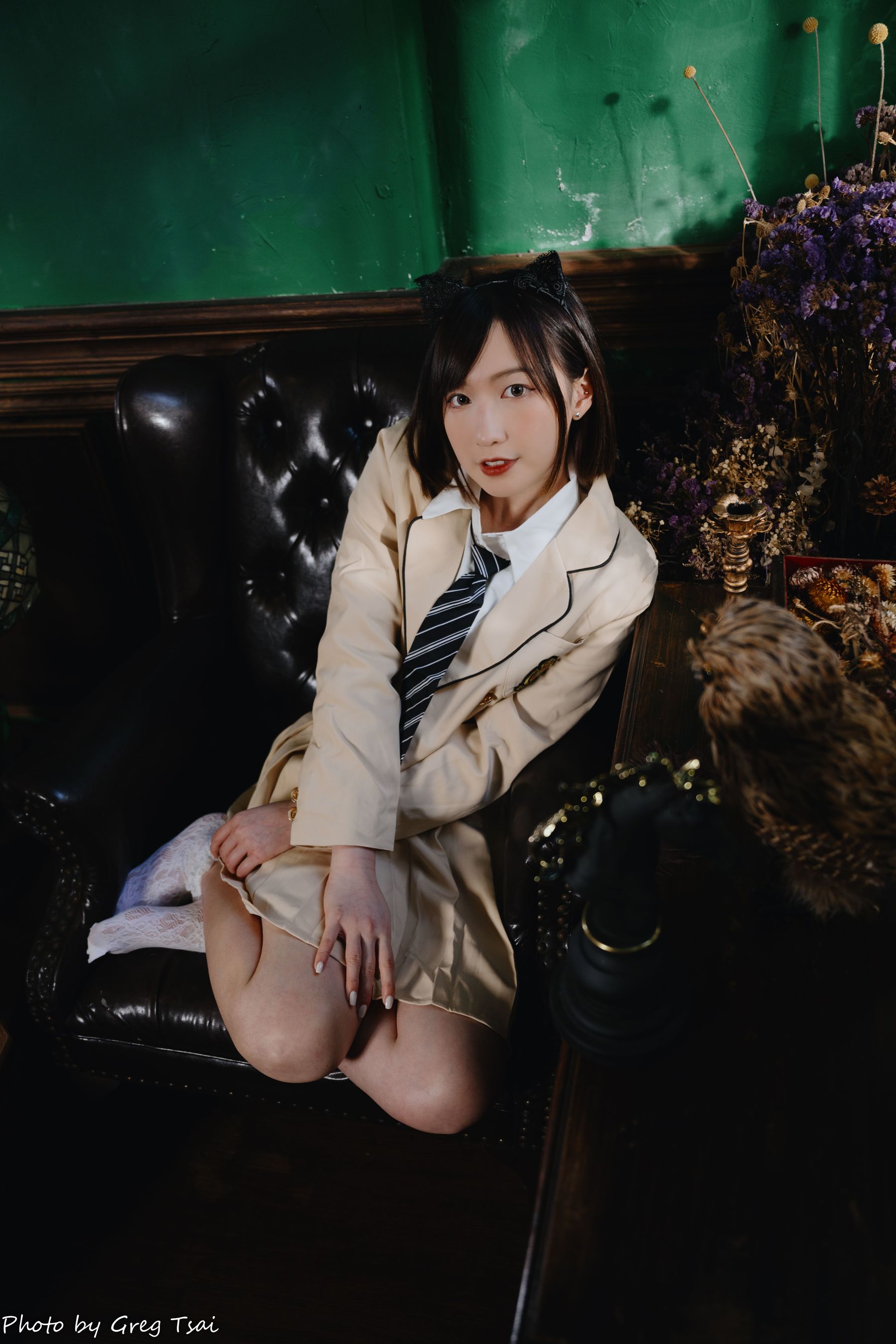 柯姿 - 学生服/(93P)