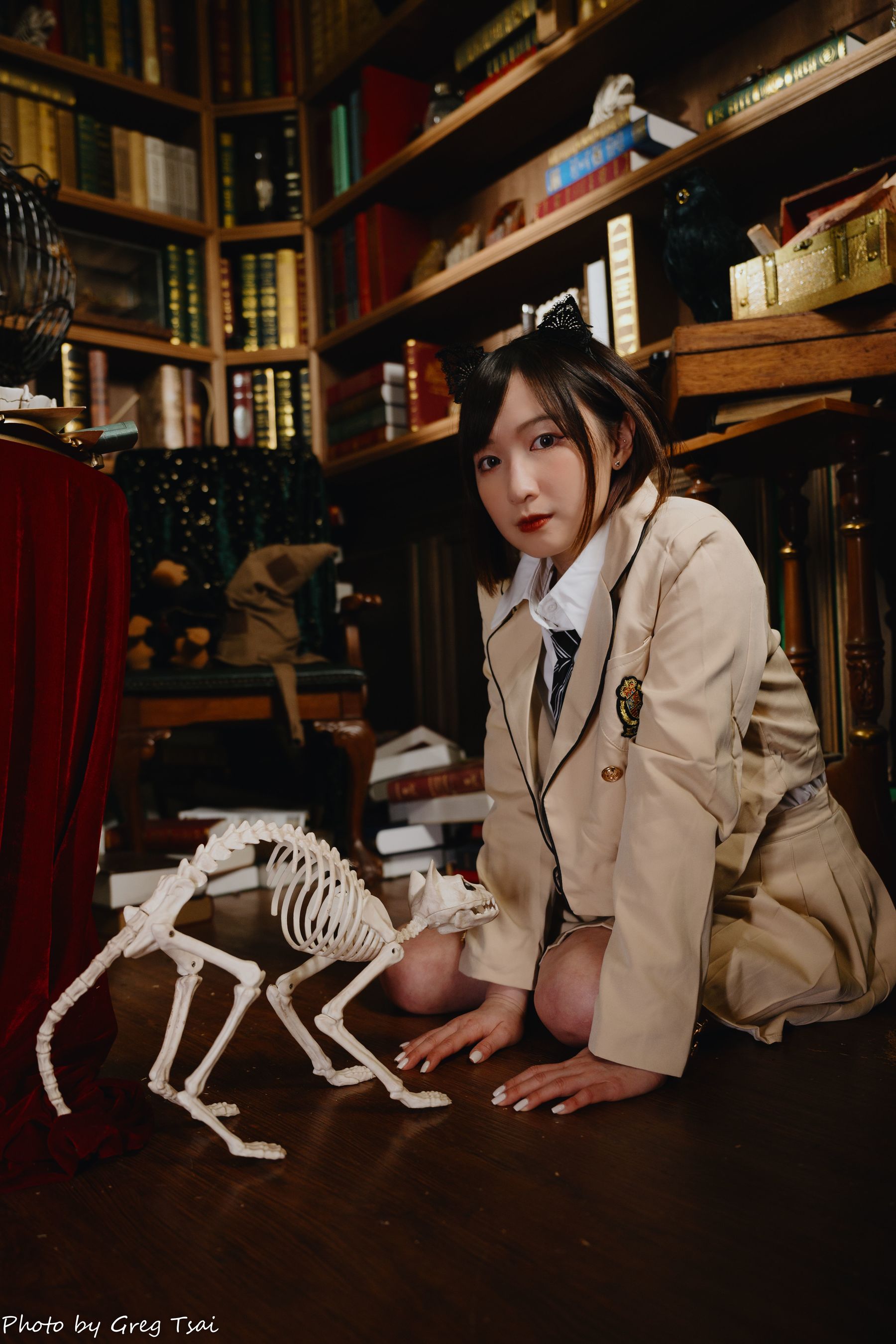 柯姿 - 学生服/(93P)