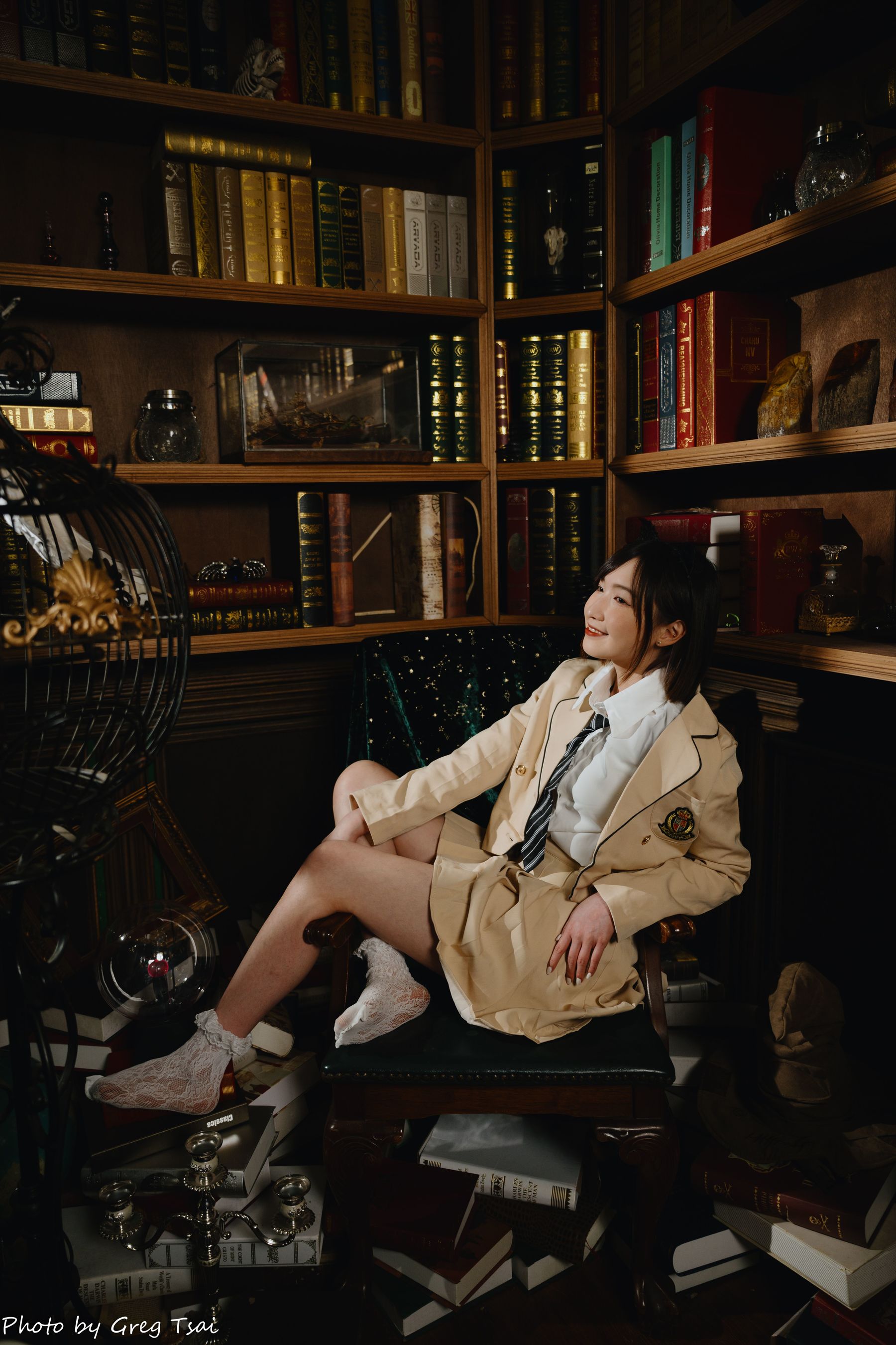 柯姿 - 学生服/(93P)