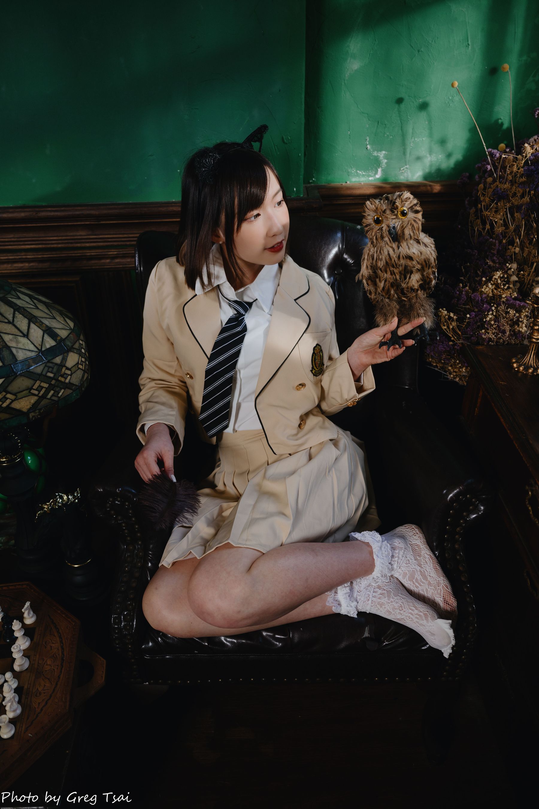 柯姿 - 学生服/(93P)