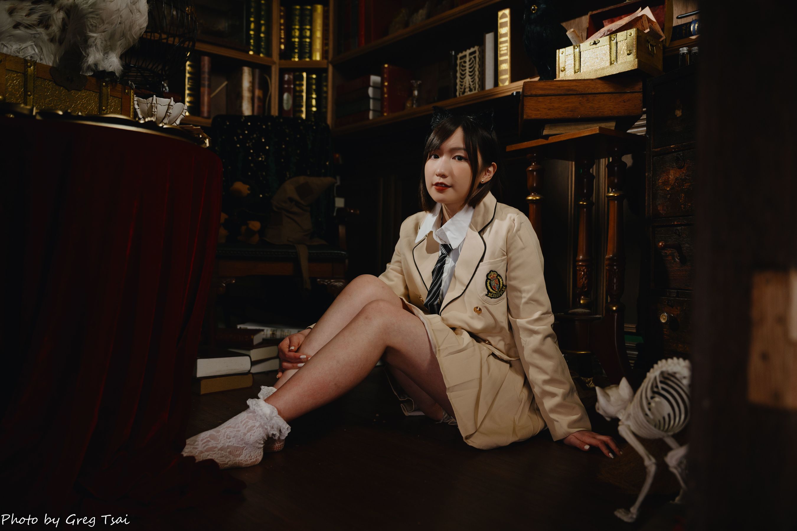 柯姿 - 学生服/(93P)