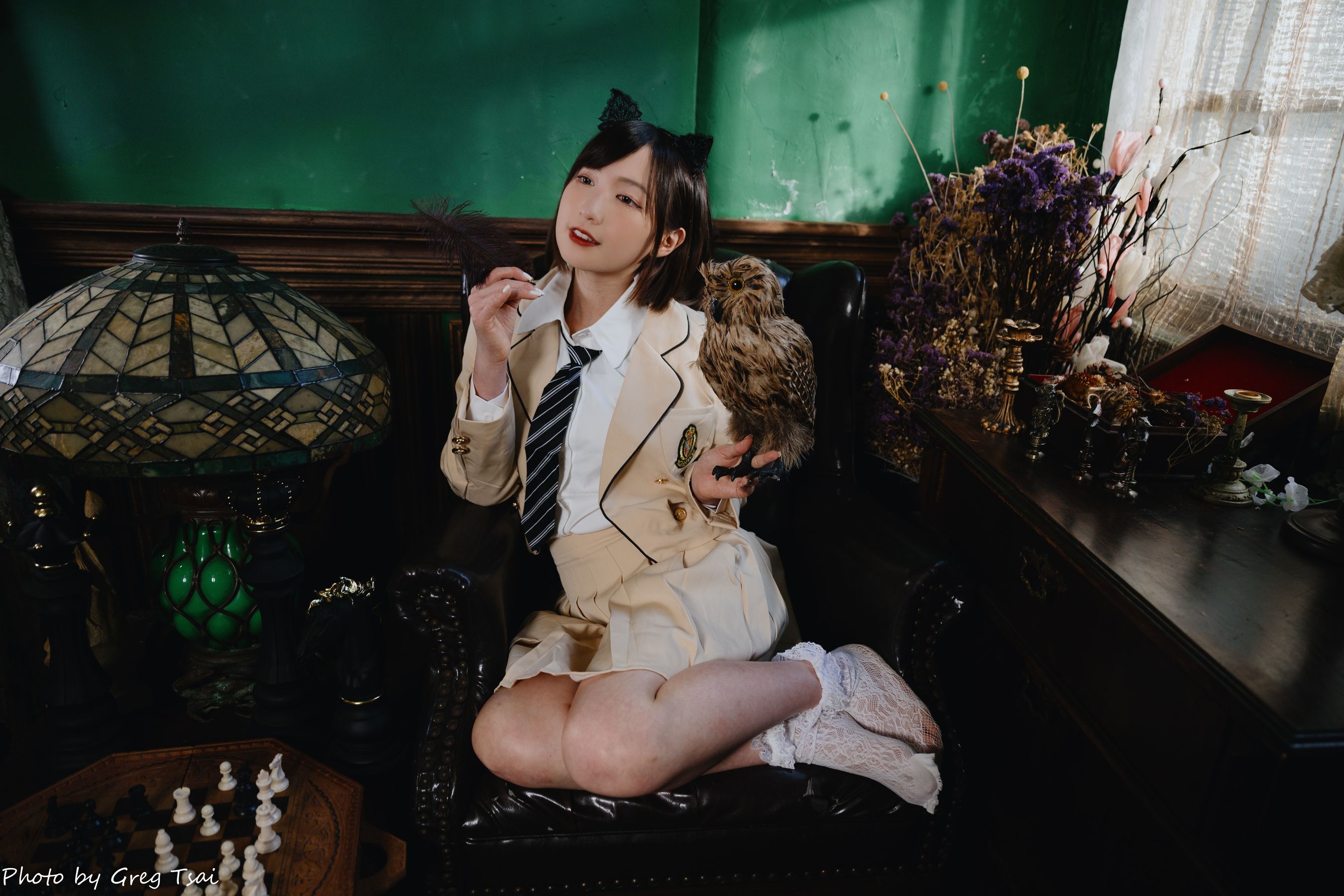 柯姿 - 学生服/(93P)