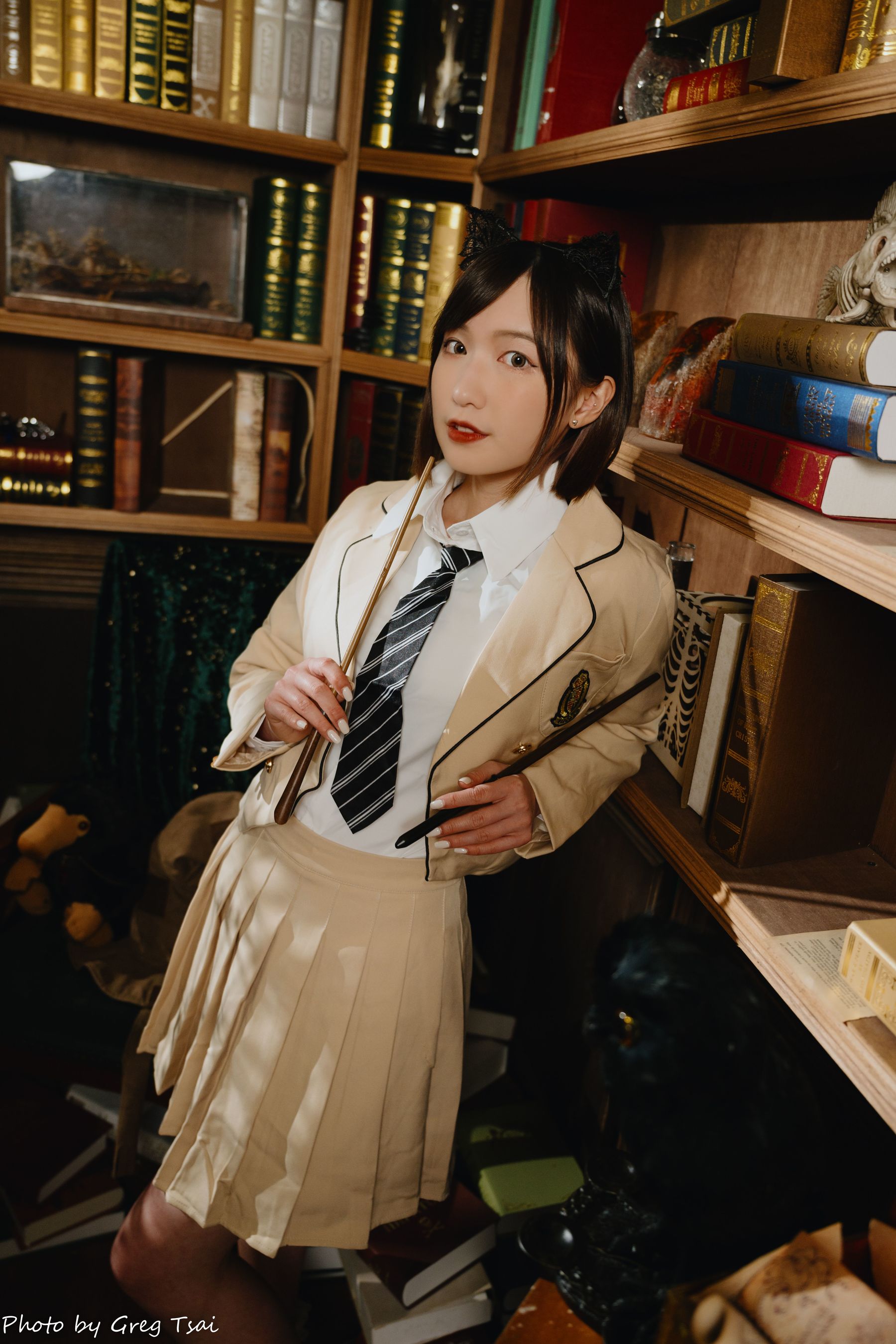 柯姿 - 学生服/(93P)