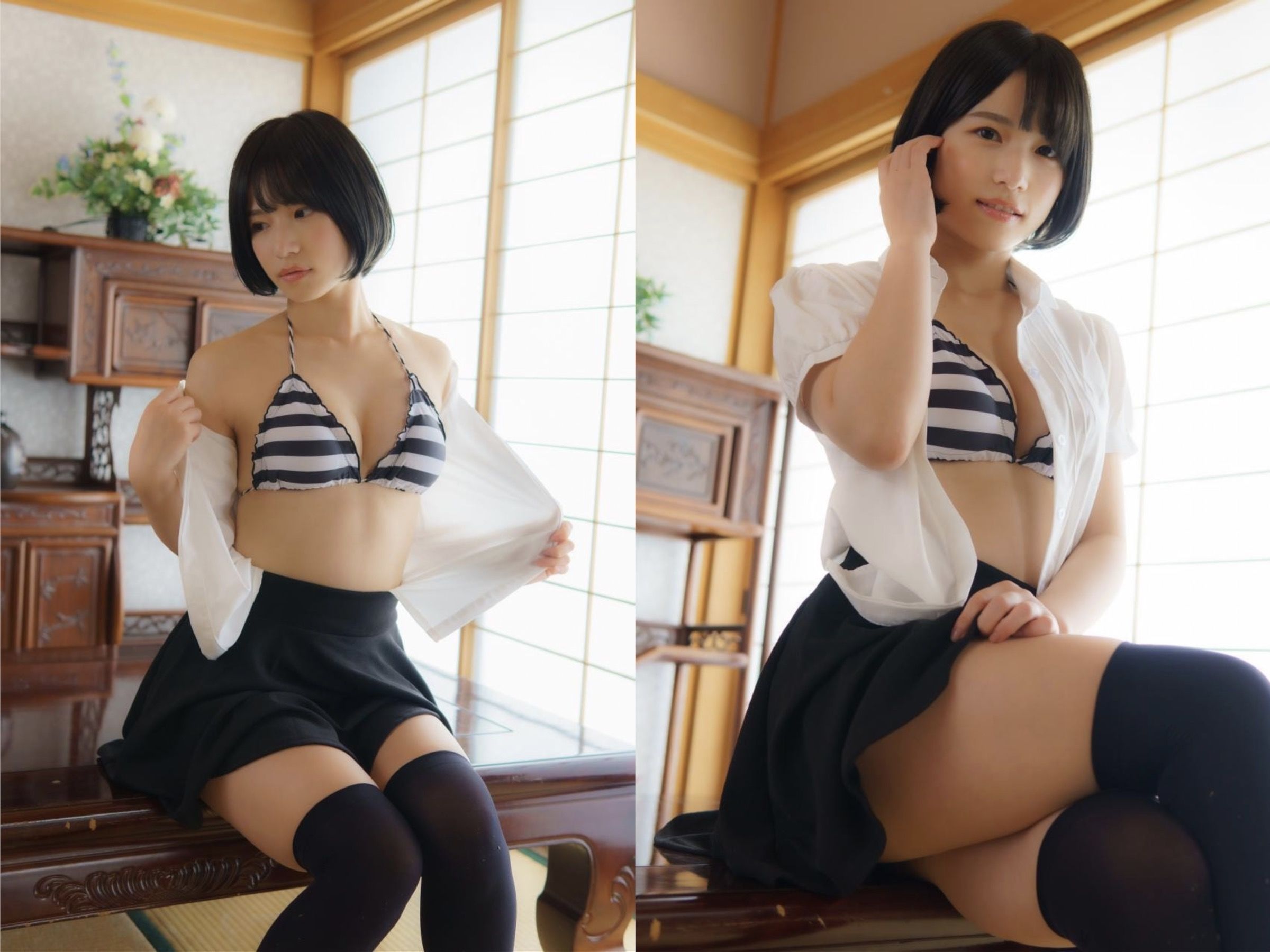 村上りいな - ニーハイソックスになりたくて/(140P)