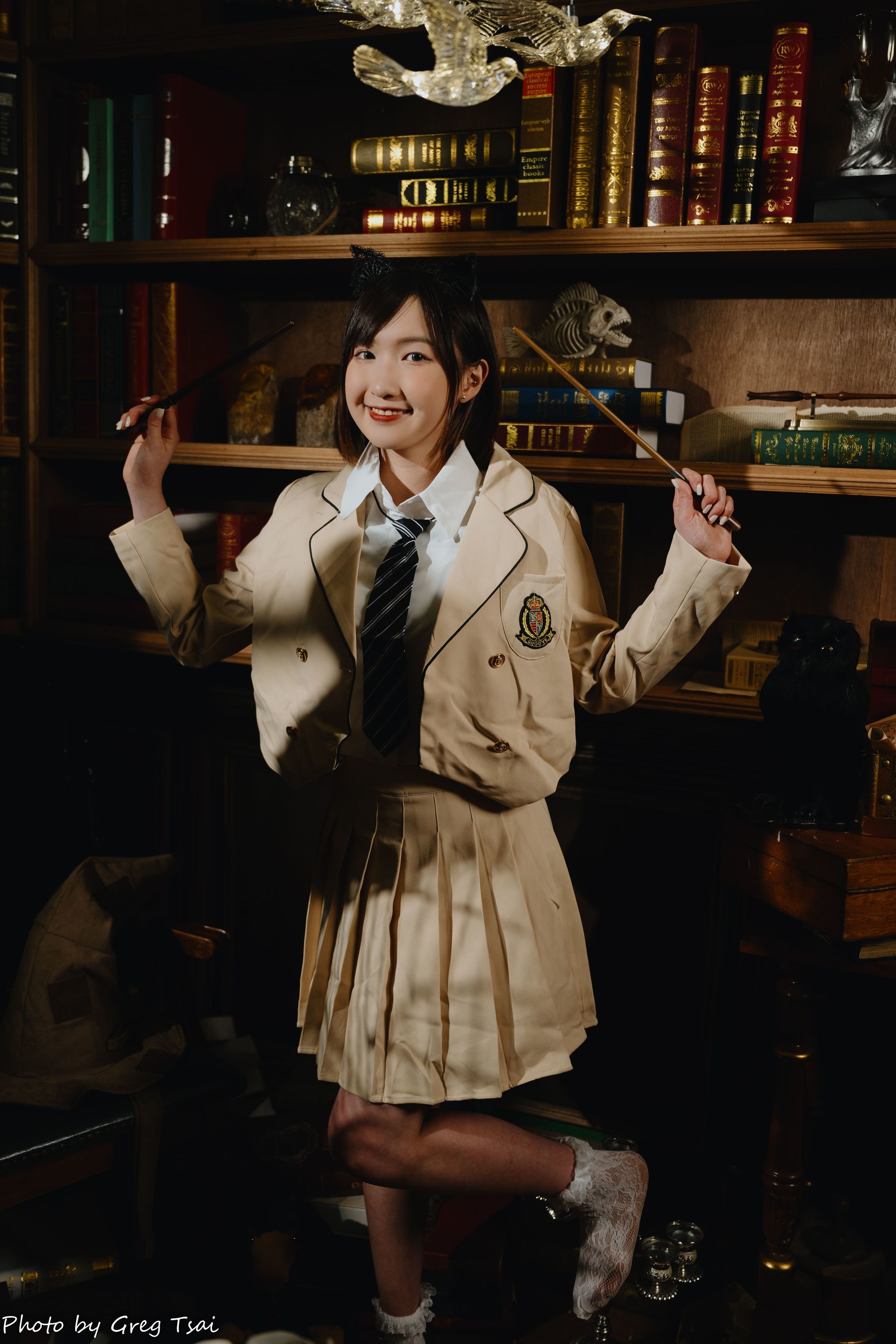 柯姿 - 学生服/(93P)