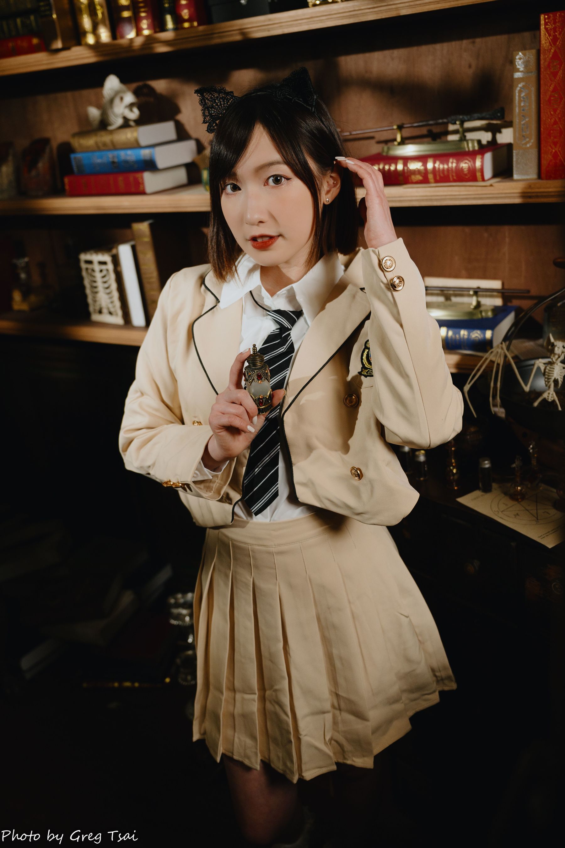 柯姿 - 学生服/(93P)