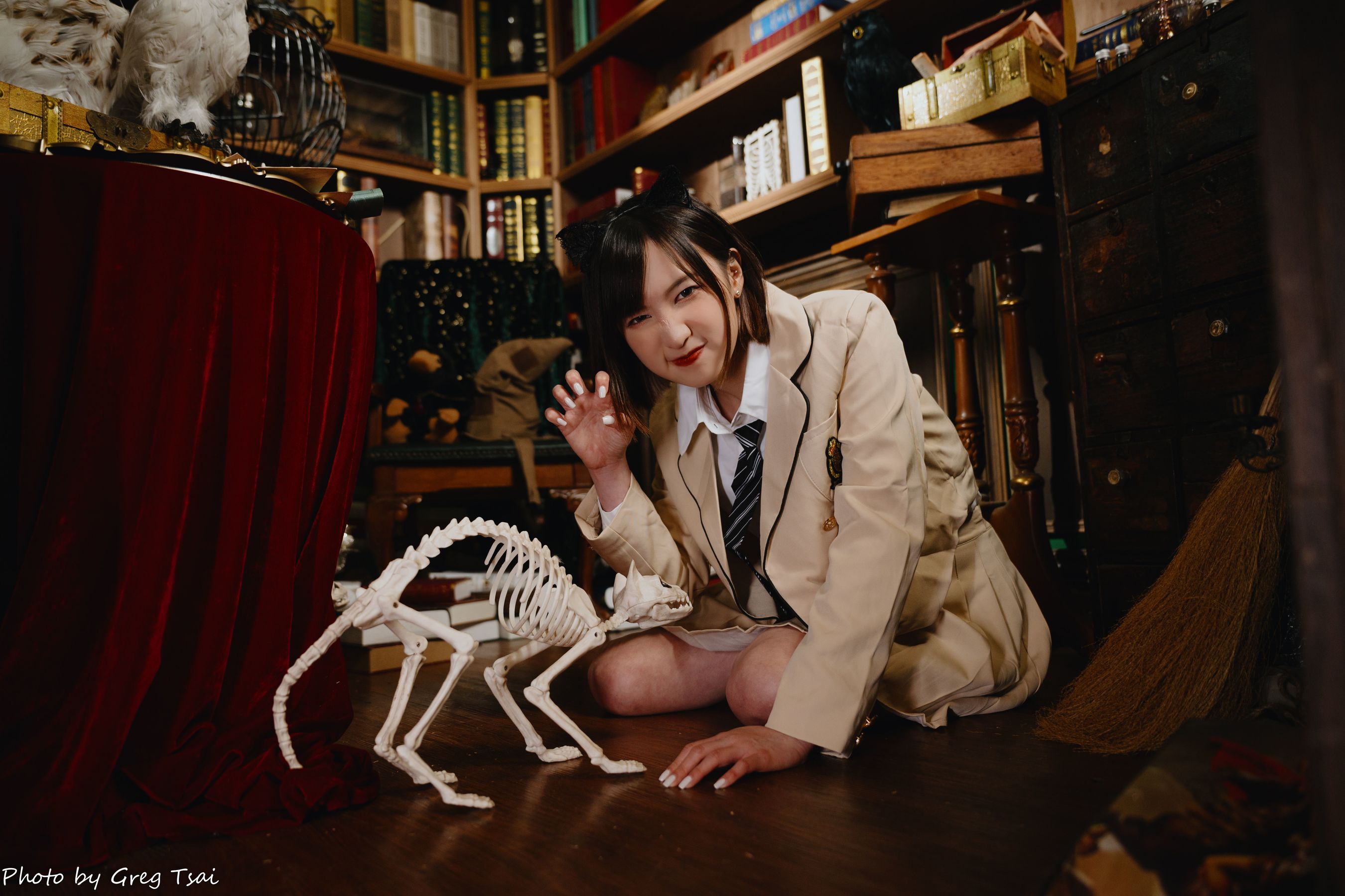 柯姿 - 学生服/(93P)