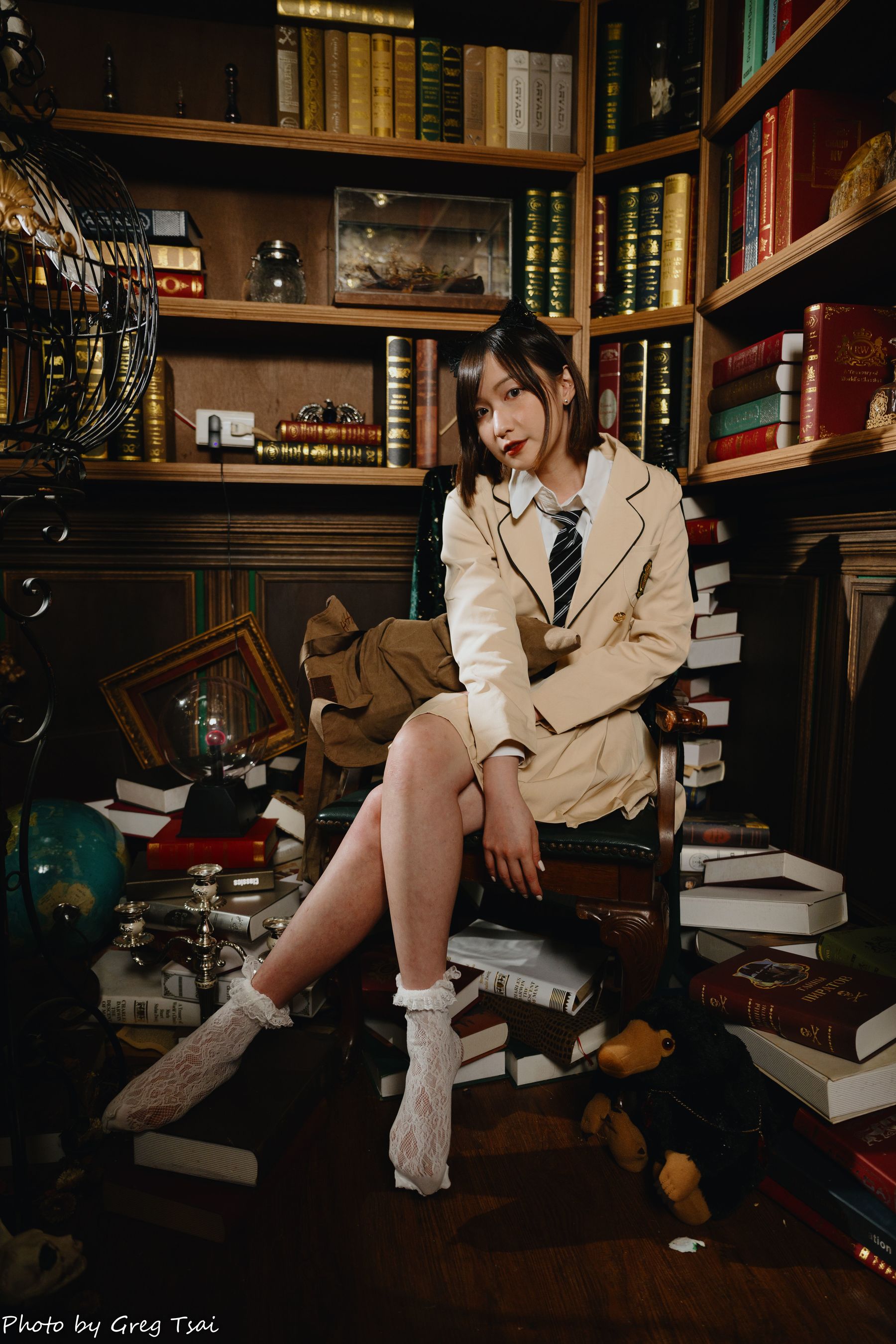 柯姿 - 学生服/(93P)