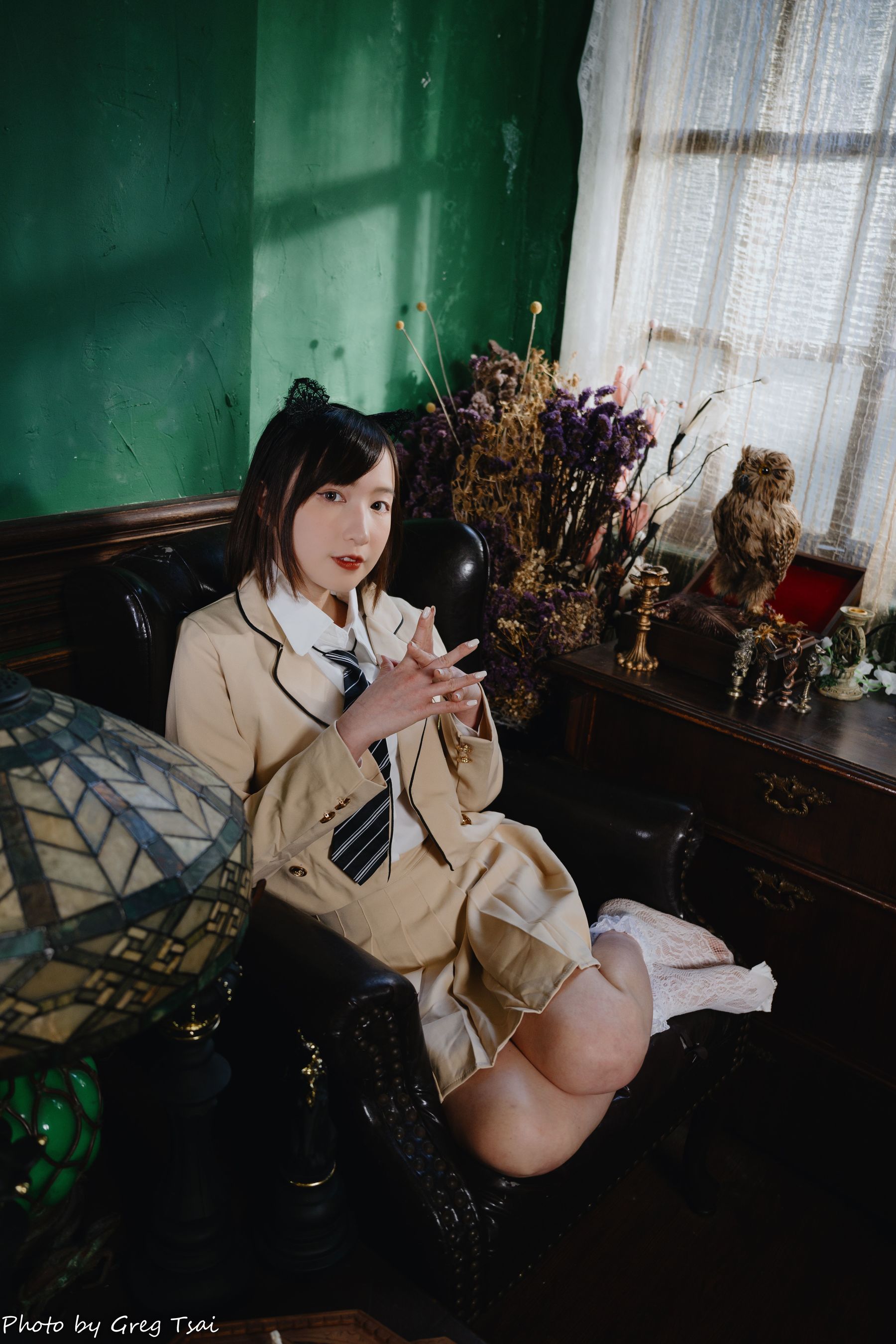 柯姿 - 学生服/(93P)