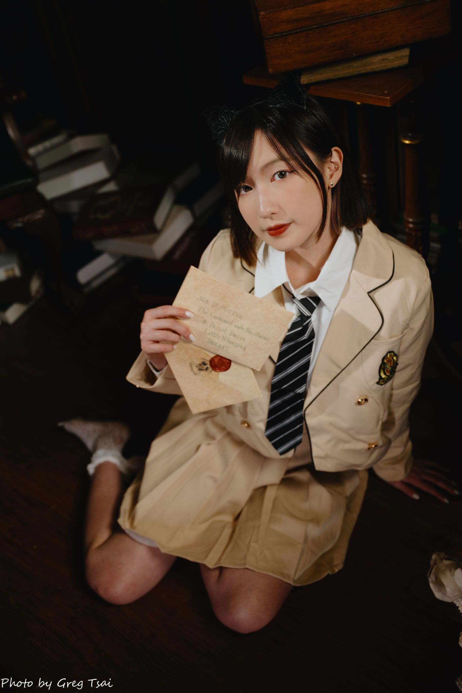 柯姿 - 学生服/(93P)