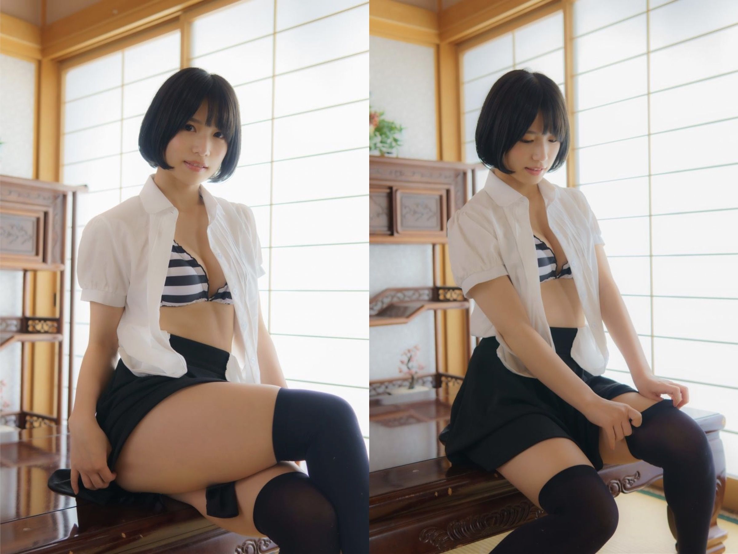 村上りいな - ニーハイソックスになりたくて/(140P)